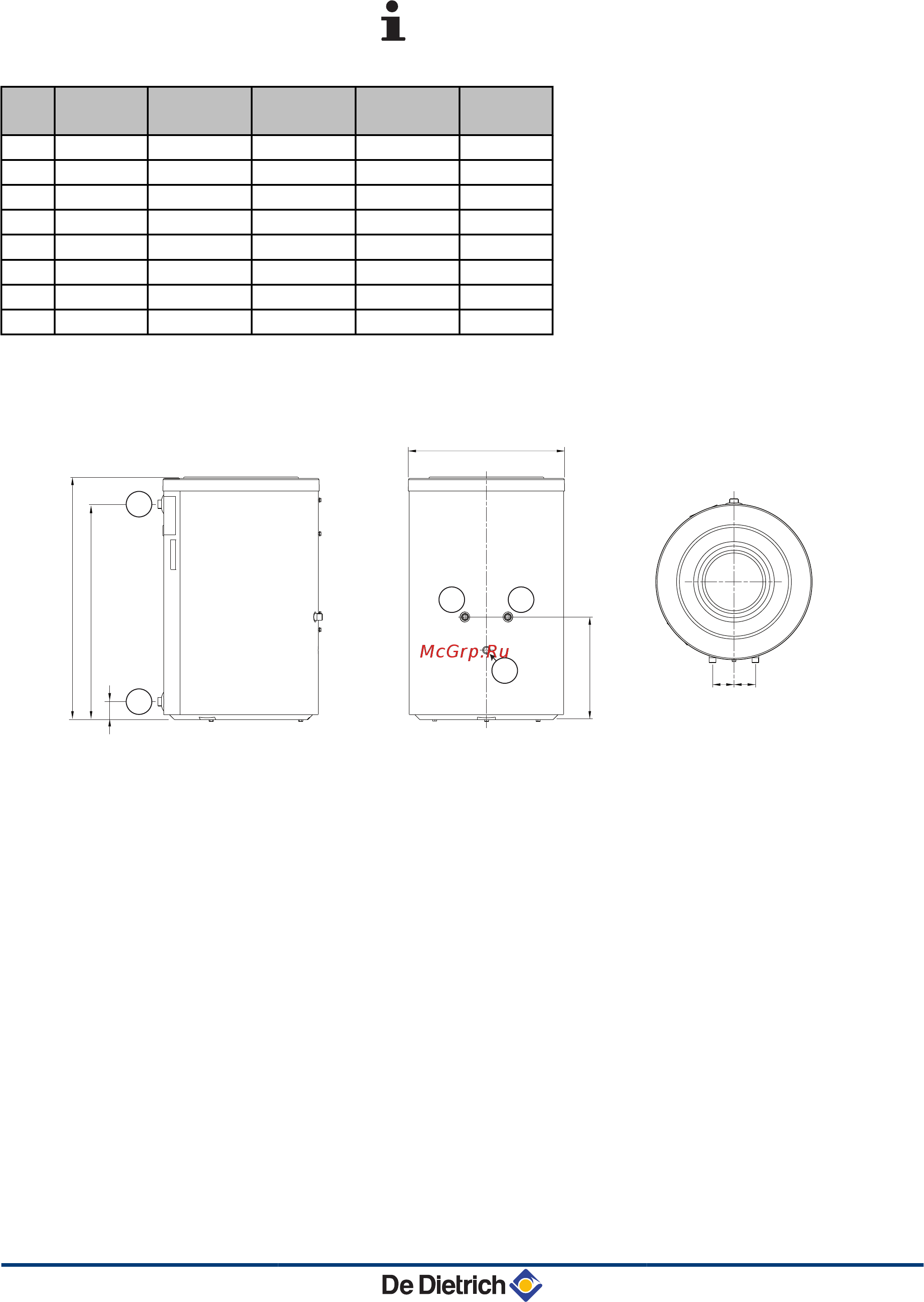 De Dietrich INISOL UNO BSL 500 [23/60] N bsl 150 n