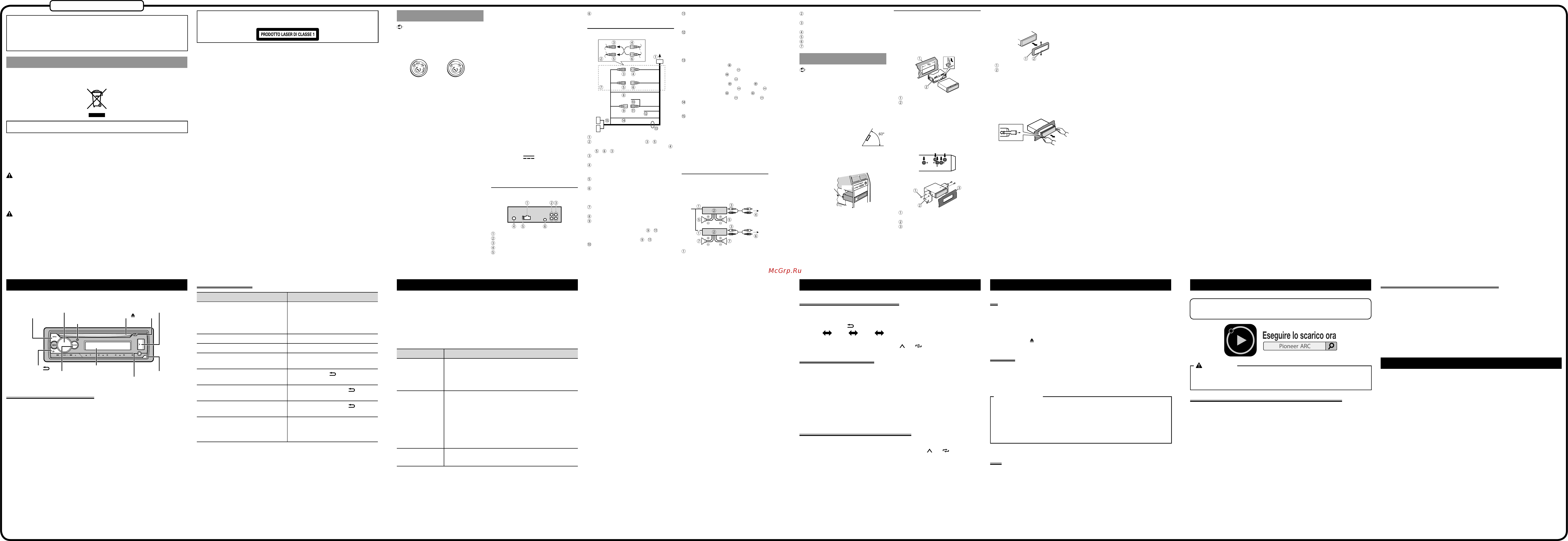 Pioneer DEH-S210UI [2/2] Ruotare la ghiera m c per selezionare una delle seguenti categorie quindi premere per confermare impostazioni function impostazioni audio impostazioni system impostazioni illumination impostazioni mixtrax