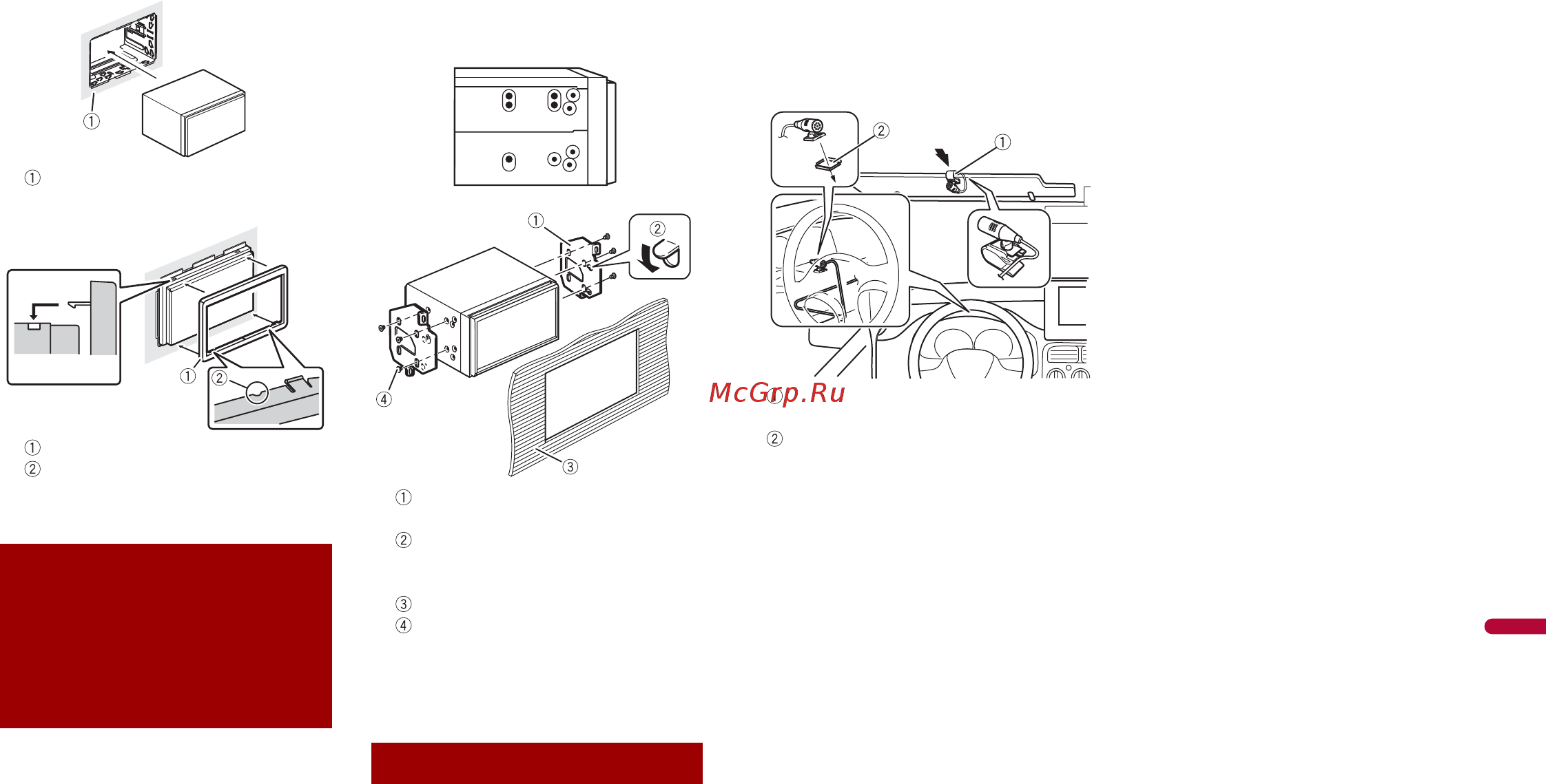 Pioneer MVH-A200VBT [37/44] Einbau des mikrofons