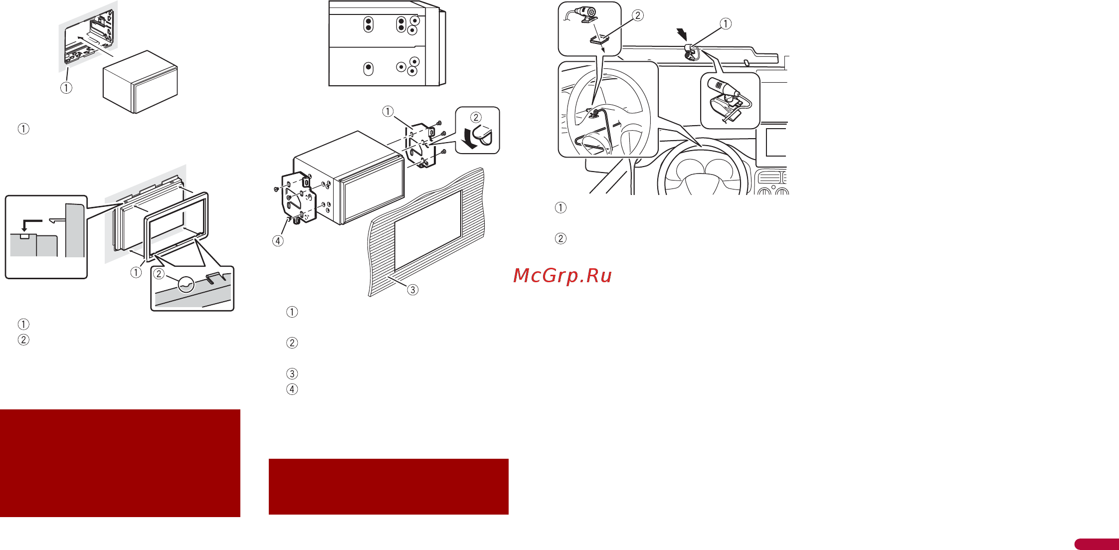 Pioneer MVH-A100V [43/44] De microfoon installeren