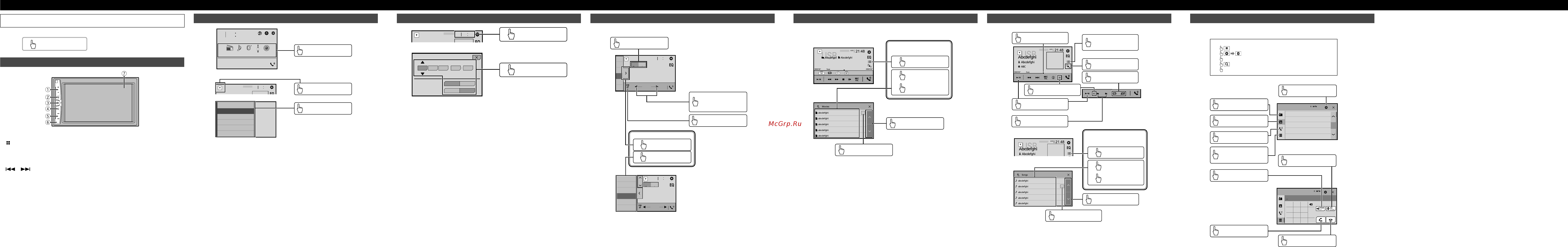 Pioneer MVH-A210BT [2/8] 000047 bluetooth telephone operation