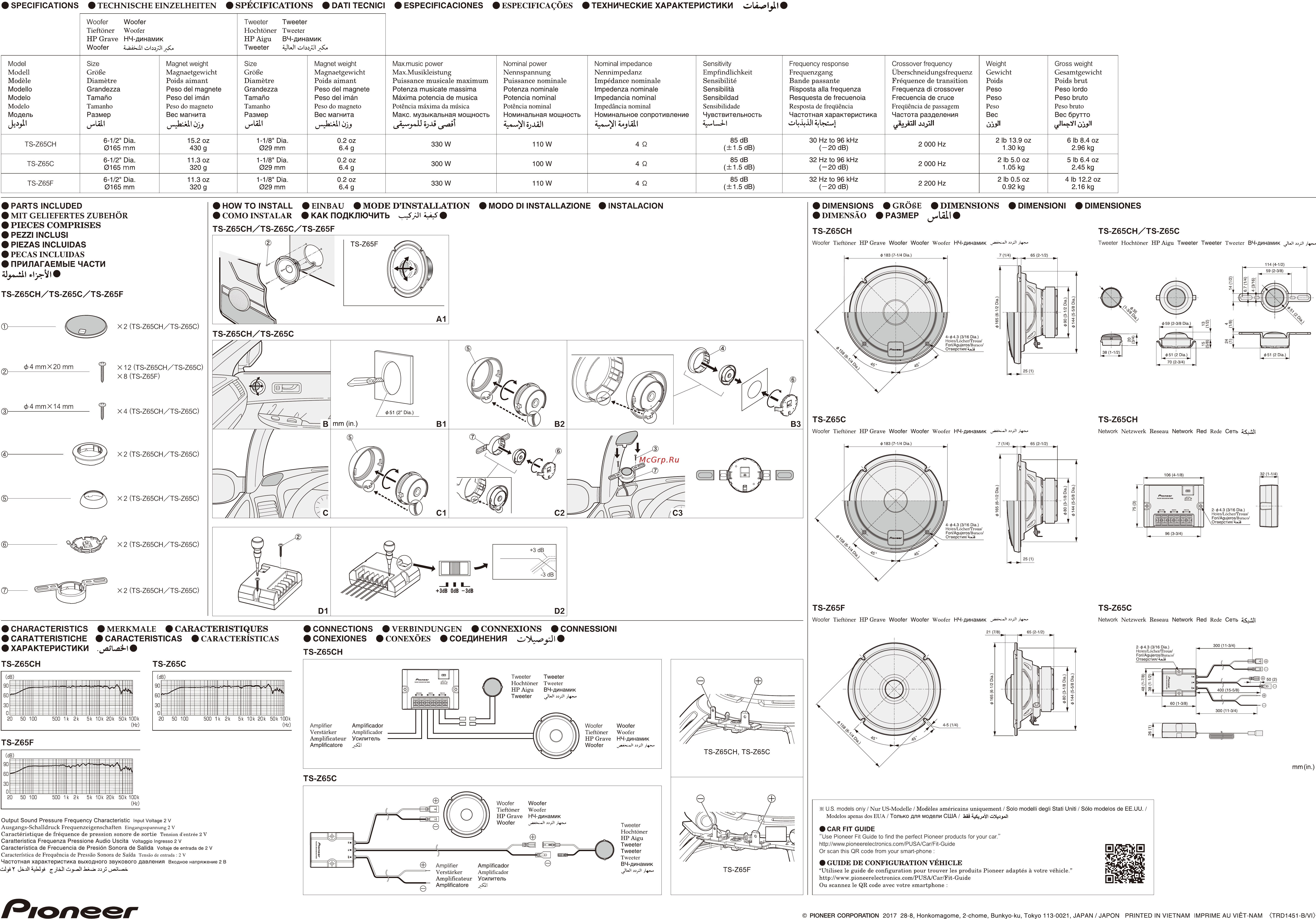 Pioneer TS-Z65C [2/2] Trd1451 b_vi_ura pdf