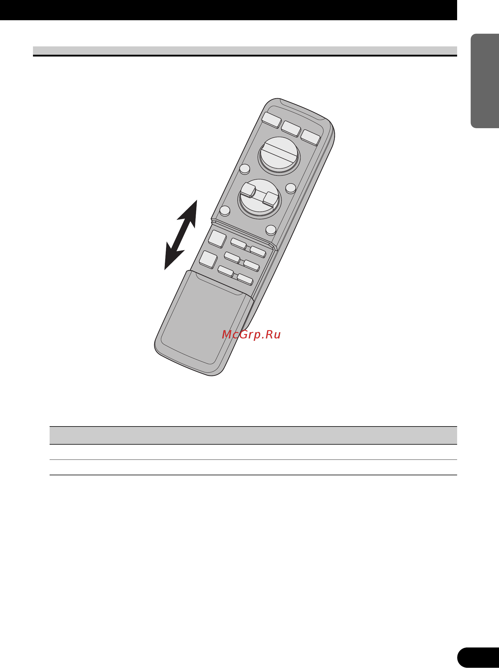 Pioneer DEQ-P9 [5/60] Opening and closing the remote controller cover
