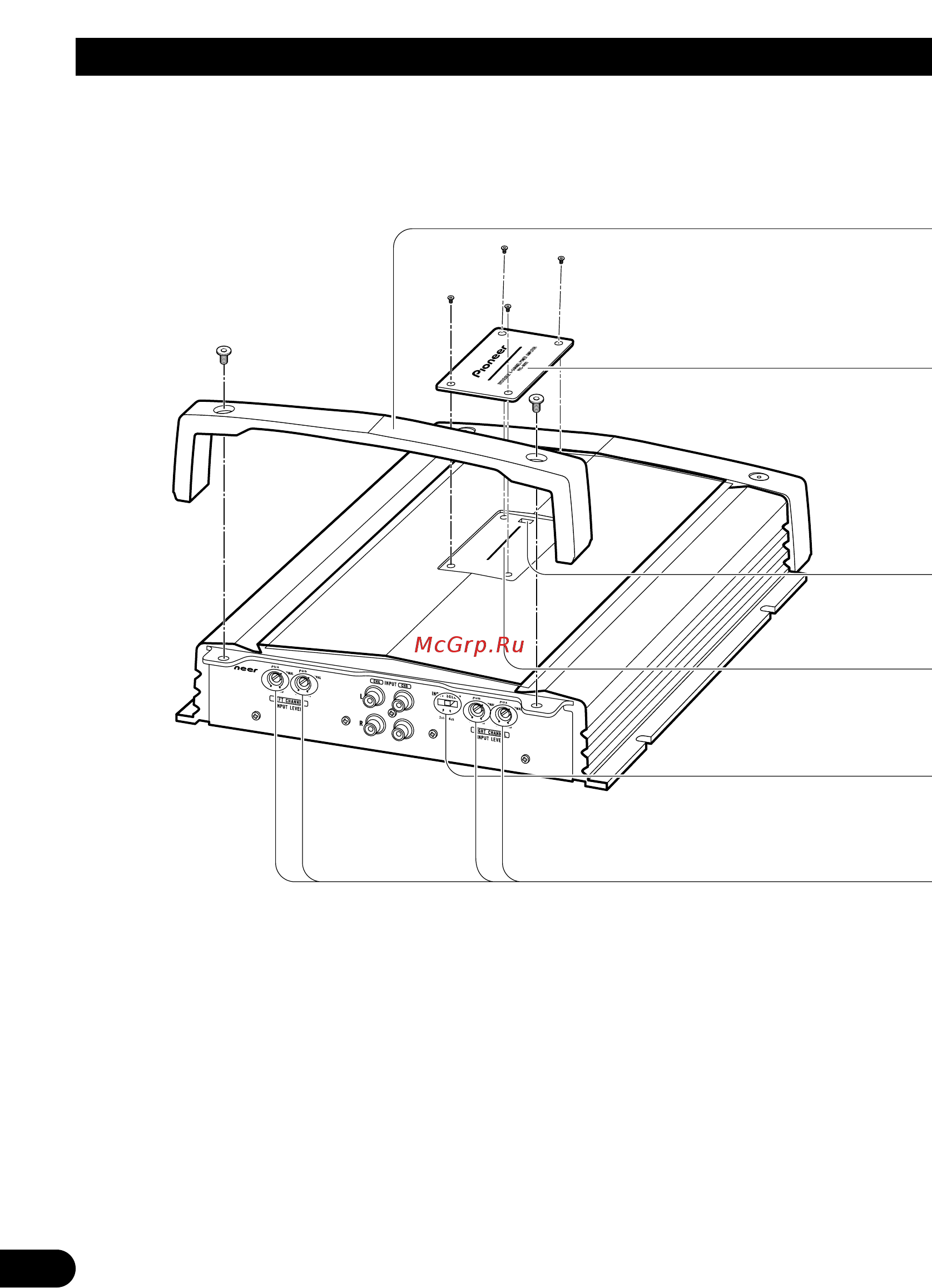 Pioneer PRS-A900 Руководство пользователя онлайн [4/100] 389713