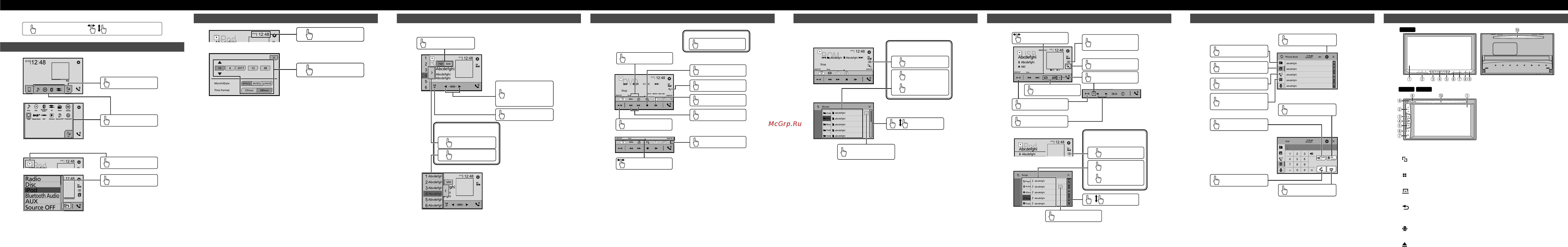 Pioneer AVH-Z5000DAB [5/8] Ajuste del reloj