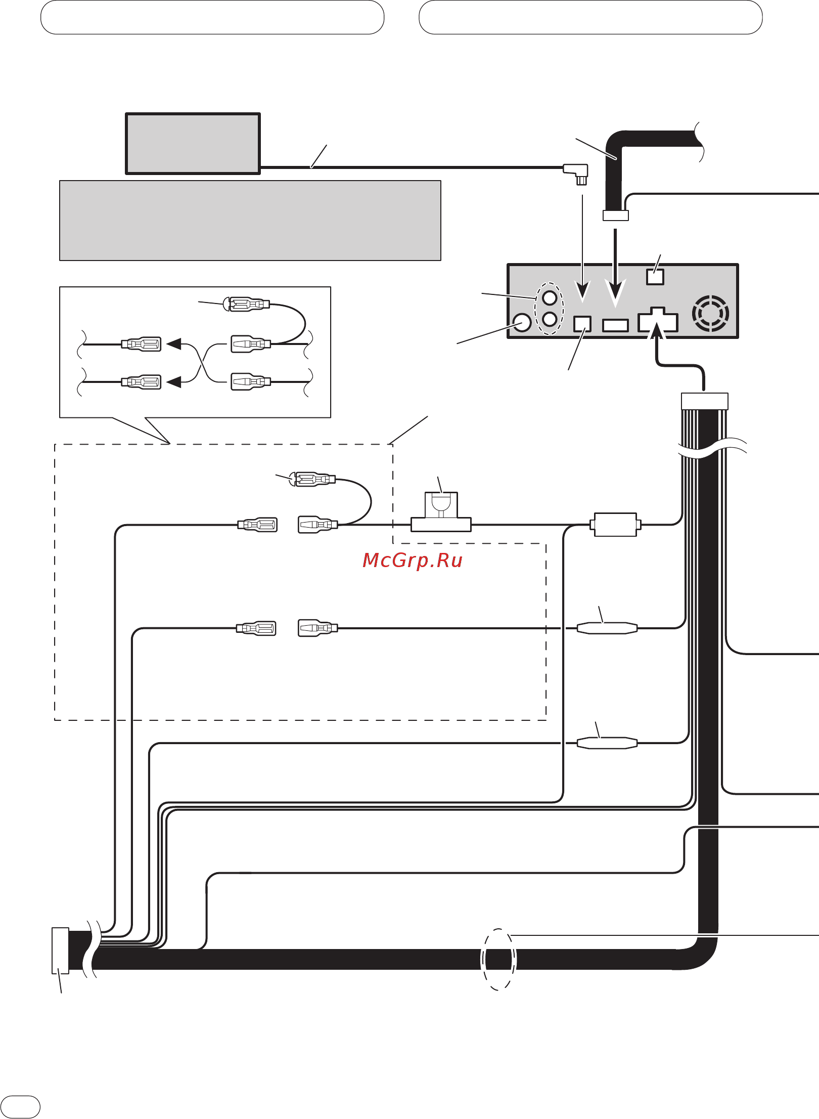 Pioneer DVH-P5000MP [18/88] Conexión de las unidades