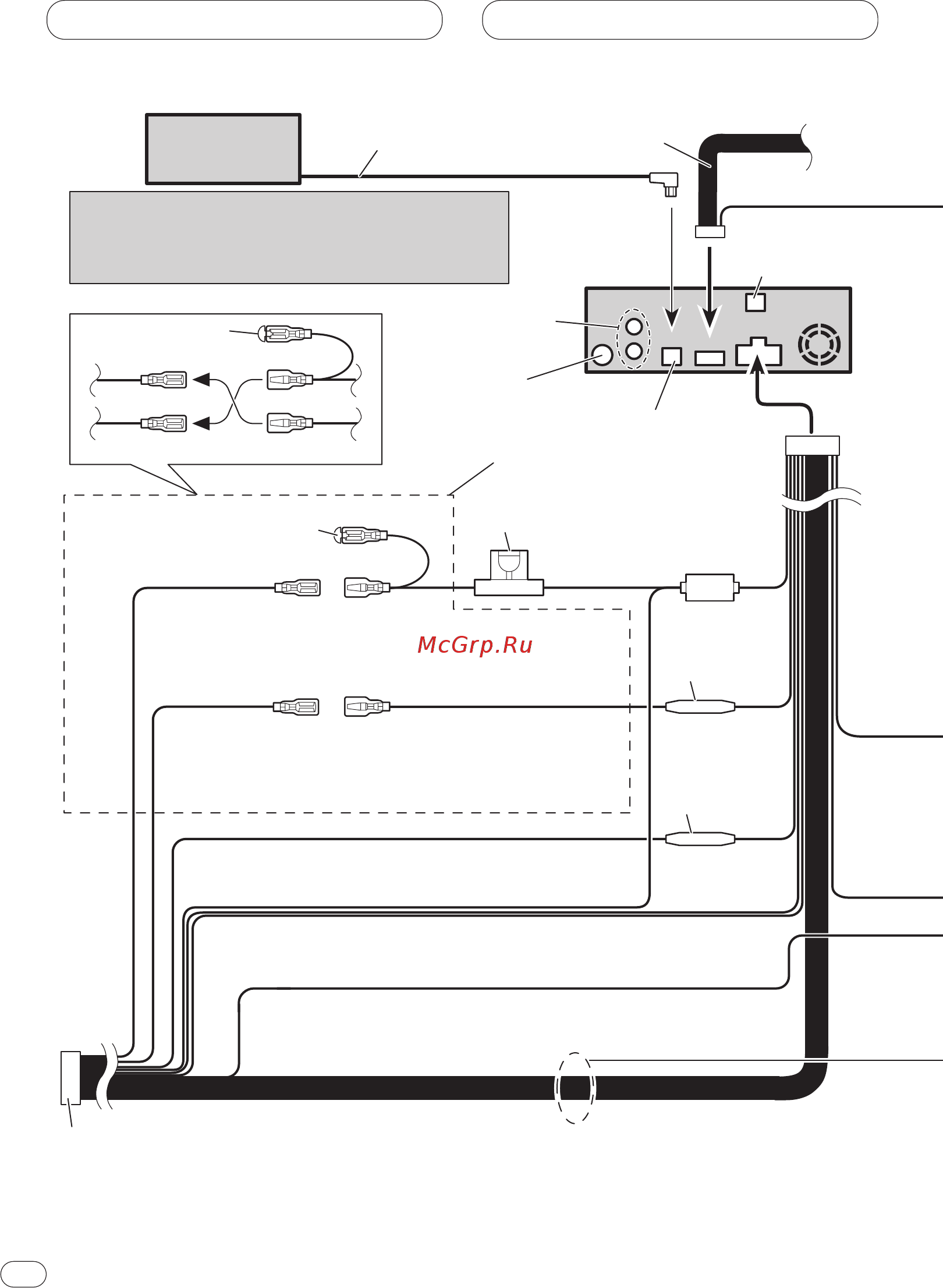 Pioneer DVH-P5000MP [4/88] Connecting the units