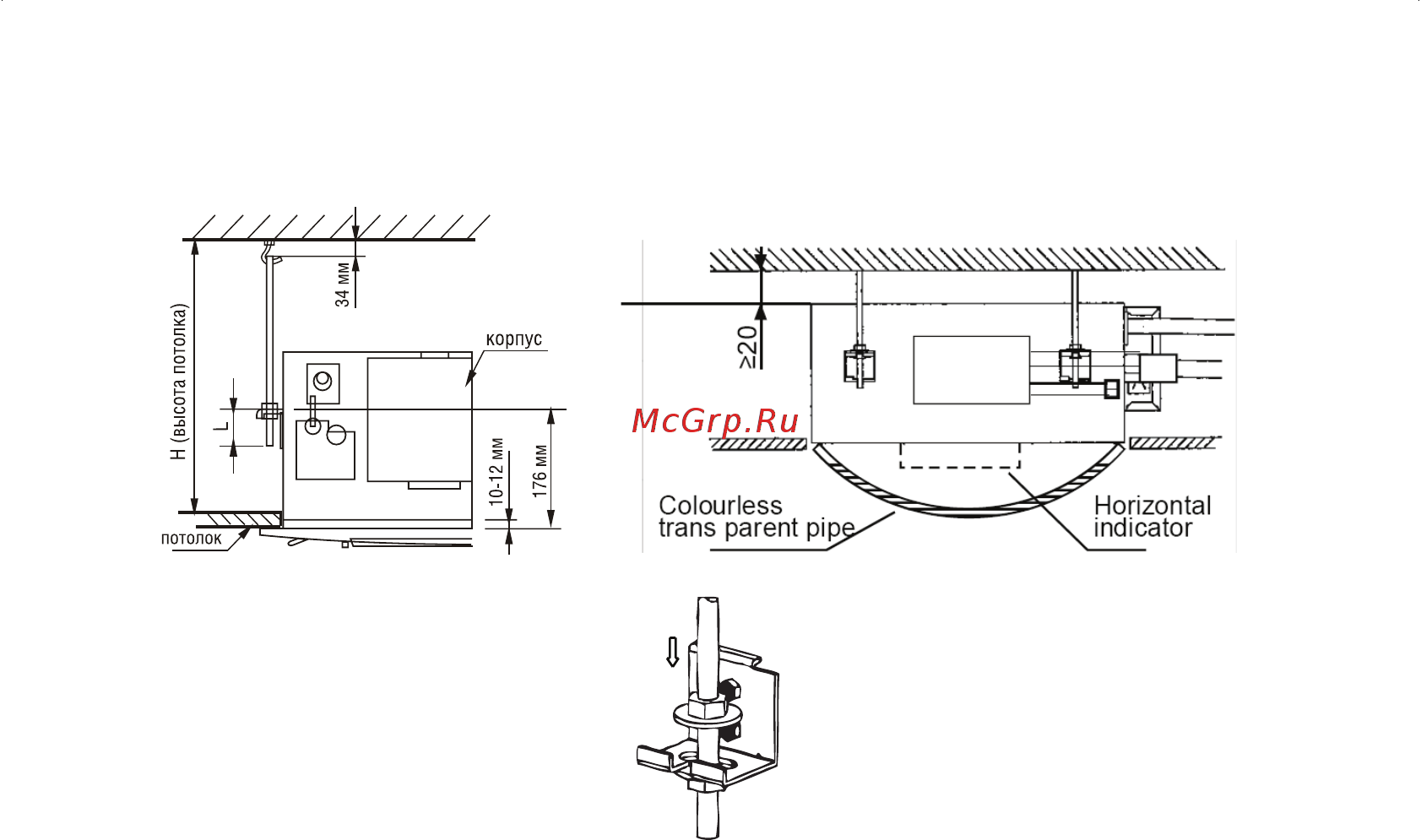 Carrier 40VX009H11200010 [7/17] Установка декоративной панели