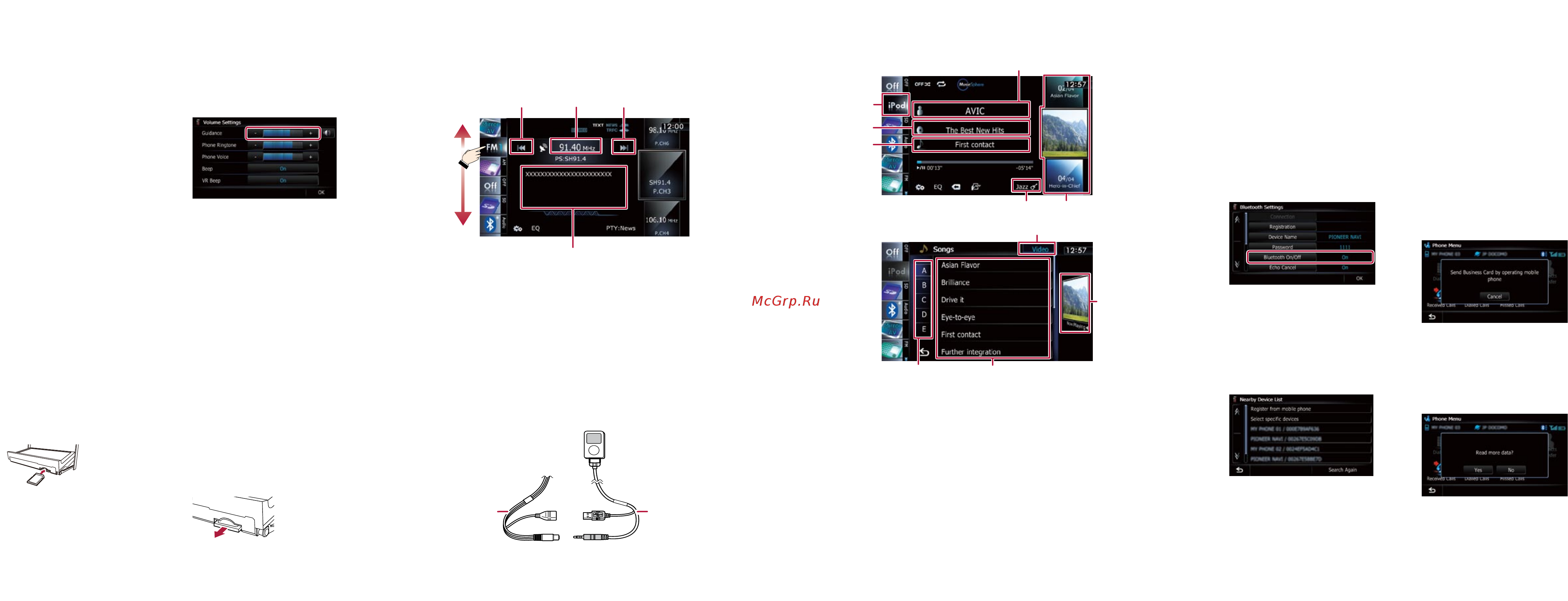 Pioneer AVIC-F40BT [2/2] Inserting and ejecting an sd memory card
