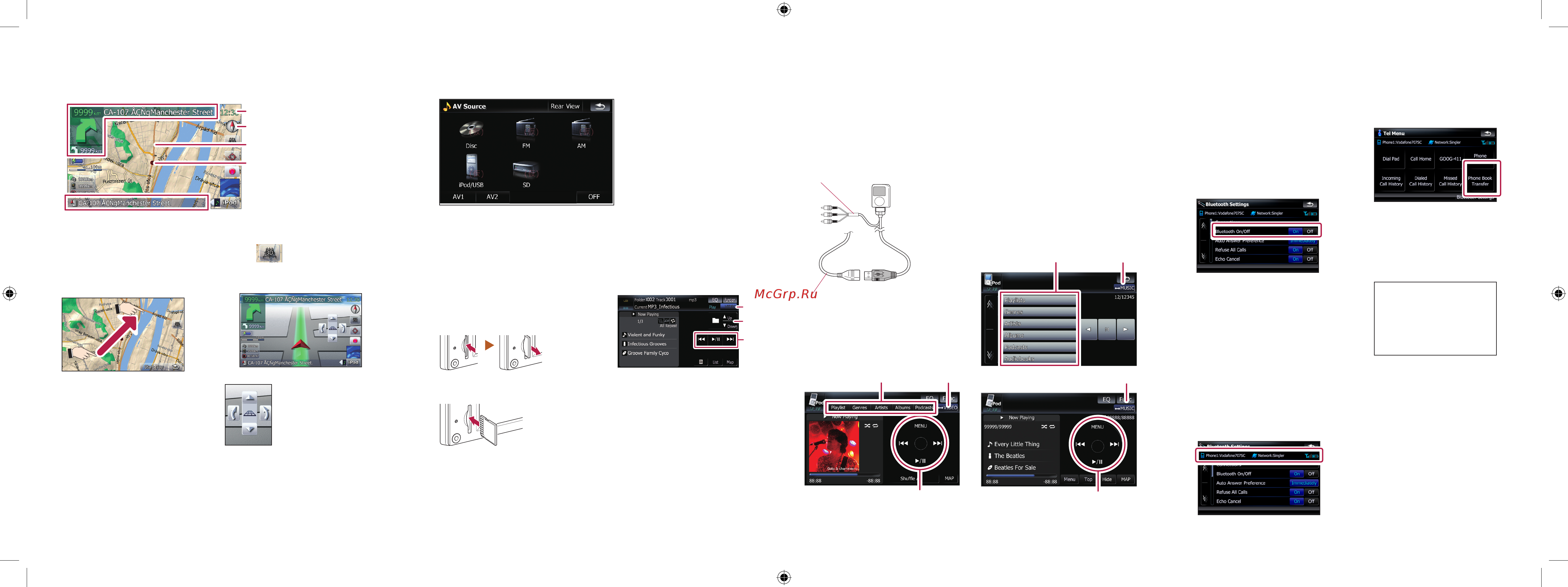 Pioneer AVIC-F700BT [2/2] Playing your apple ipo
