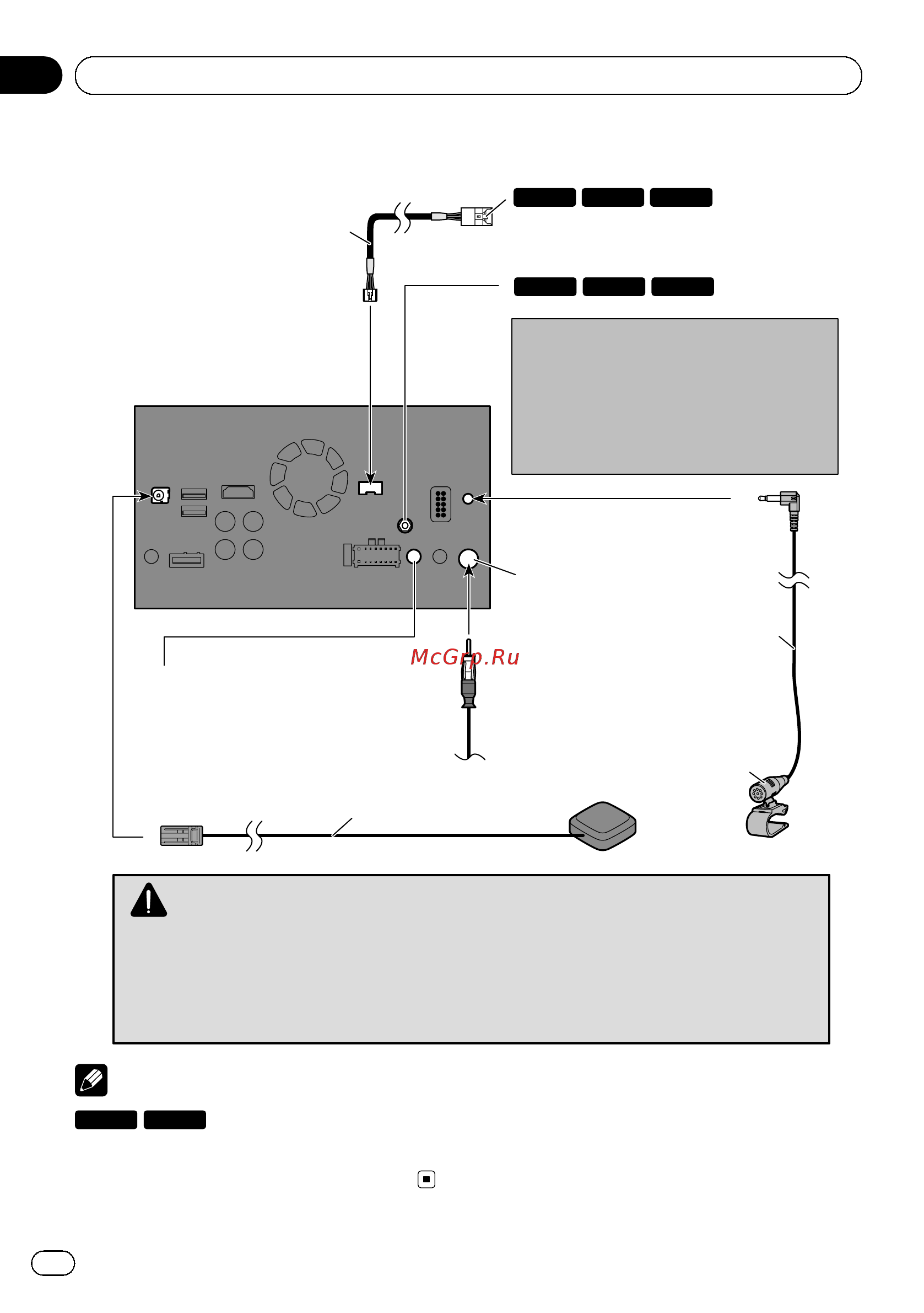 Pioneer AVIC-F70DAB [12/204] Connection