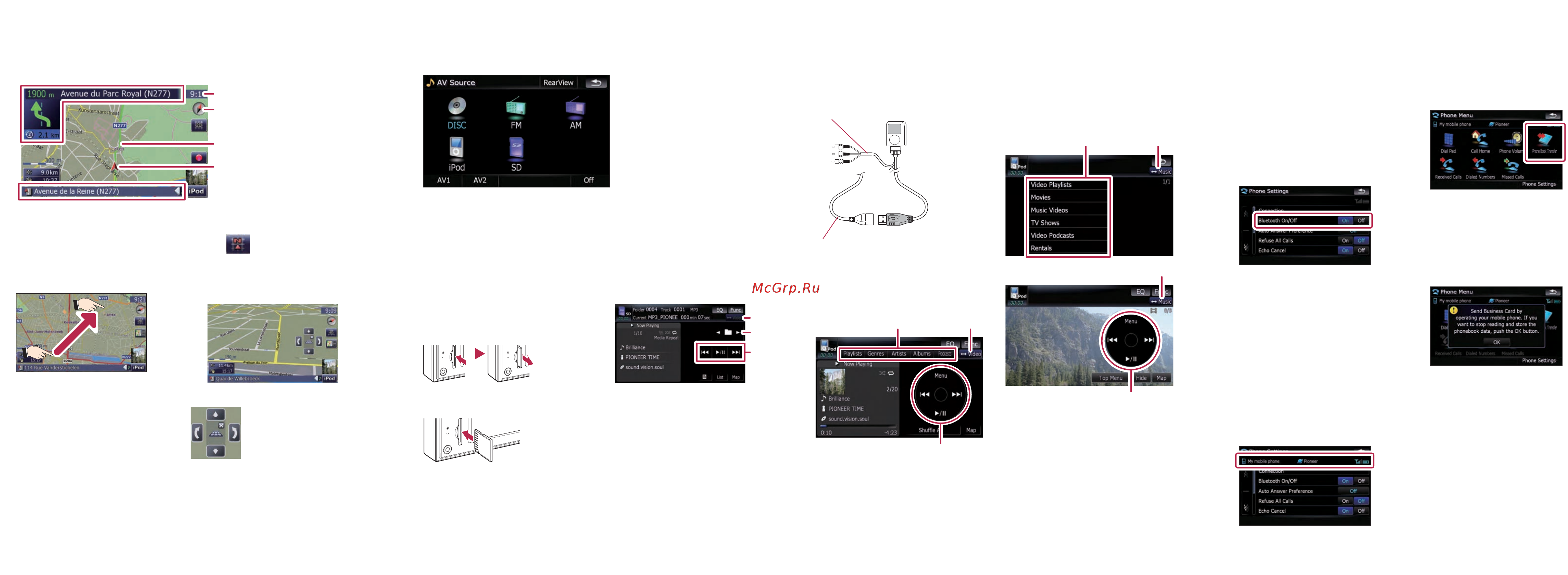 Pioneer AVIC-F9110BT [2/2] Pairing your phone