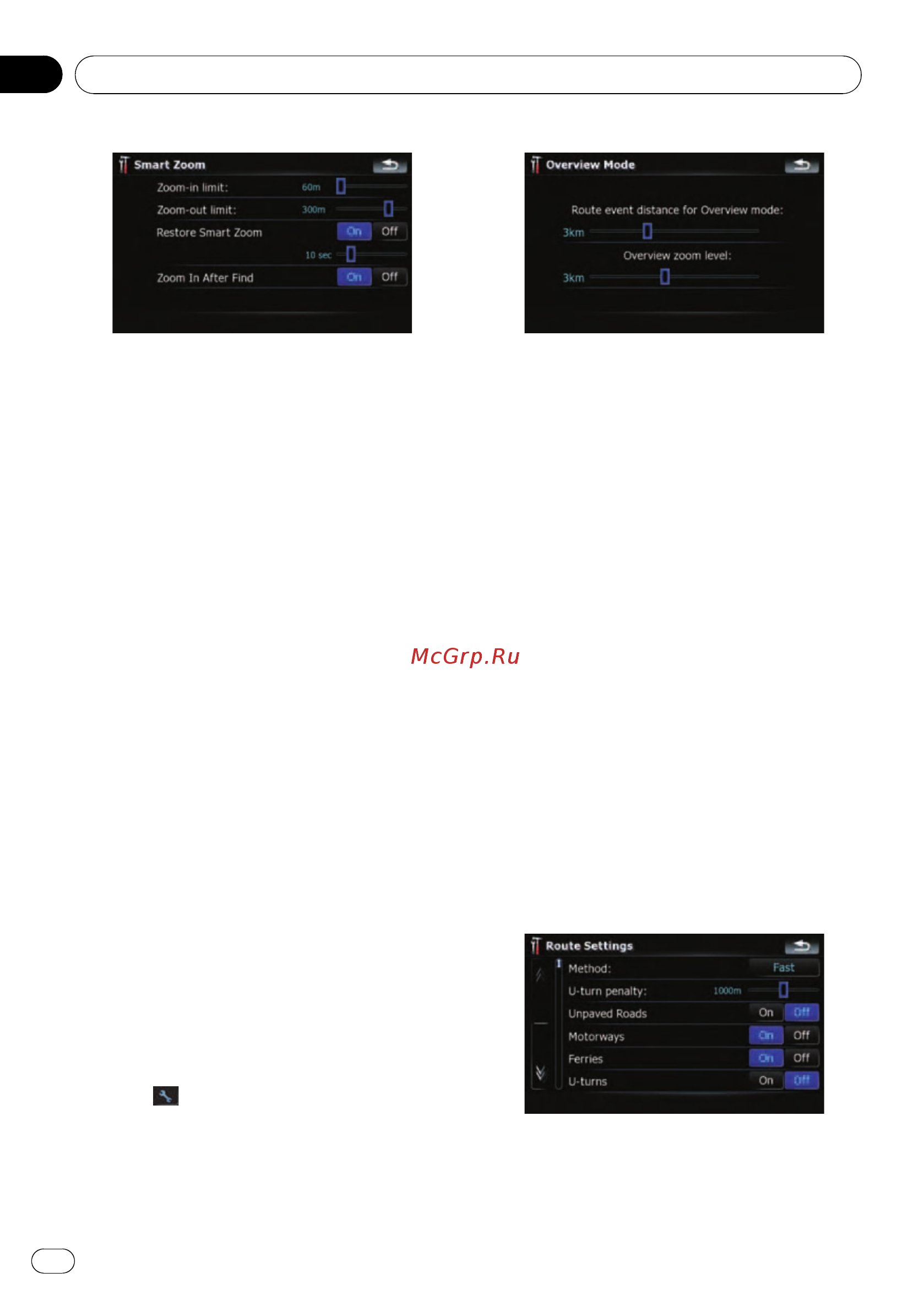 Pioneer AVIC-F910BT [110/170] Customising preferences