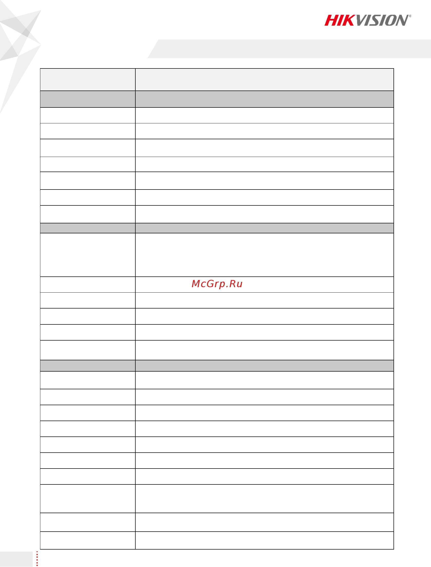 Hikvision iDS-2CD8426G0/F-I (12 мм) [3/5] Спецификации