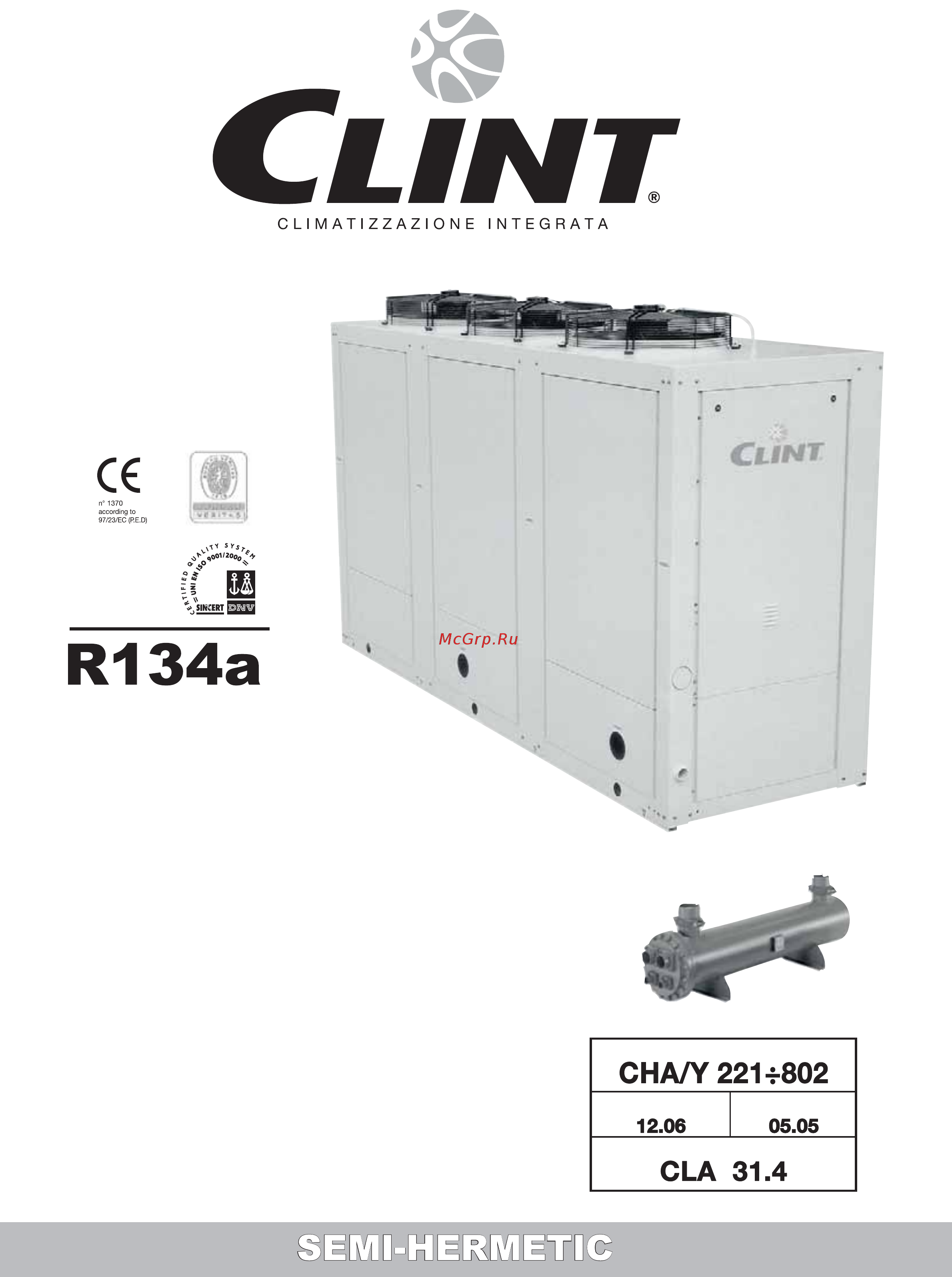 CLINT CHA/Y 602 Инструкция по эксплуатации онлайн