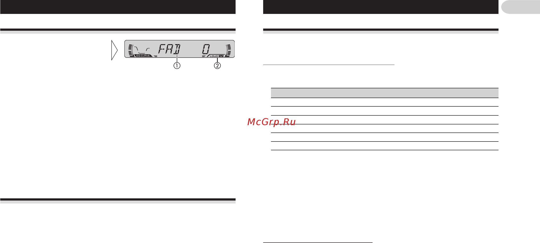 Pioneer DEH-1530R [12/17] Настройка звучания