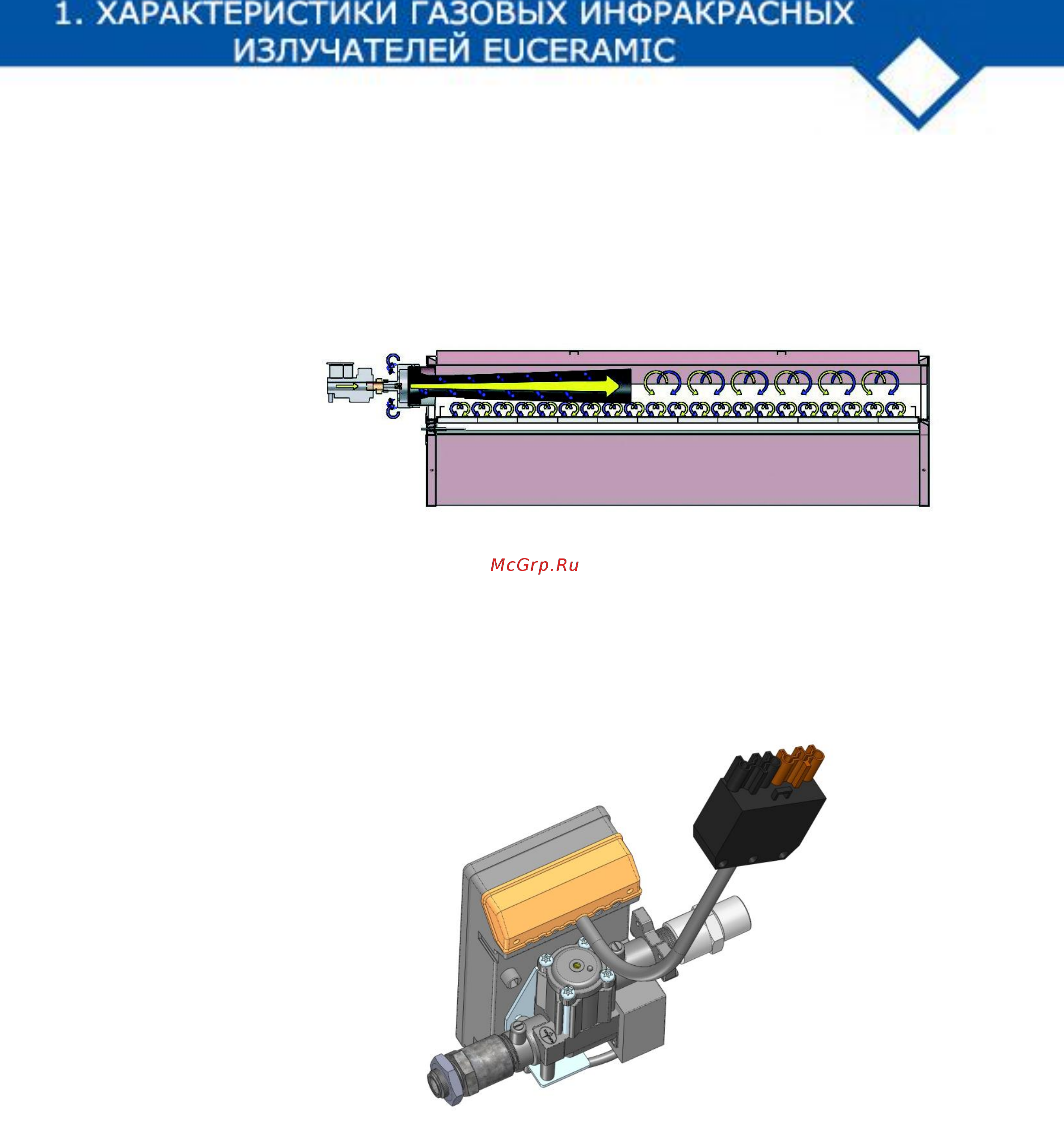 CARLIEUKLIMA EUCERAMIC INDUSTRY HE 58/16+16V1 [10/62] Газовый клапан и контроллер пламени