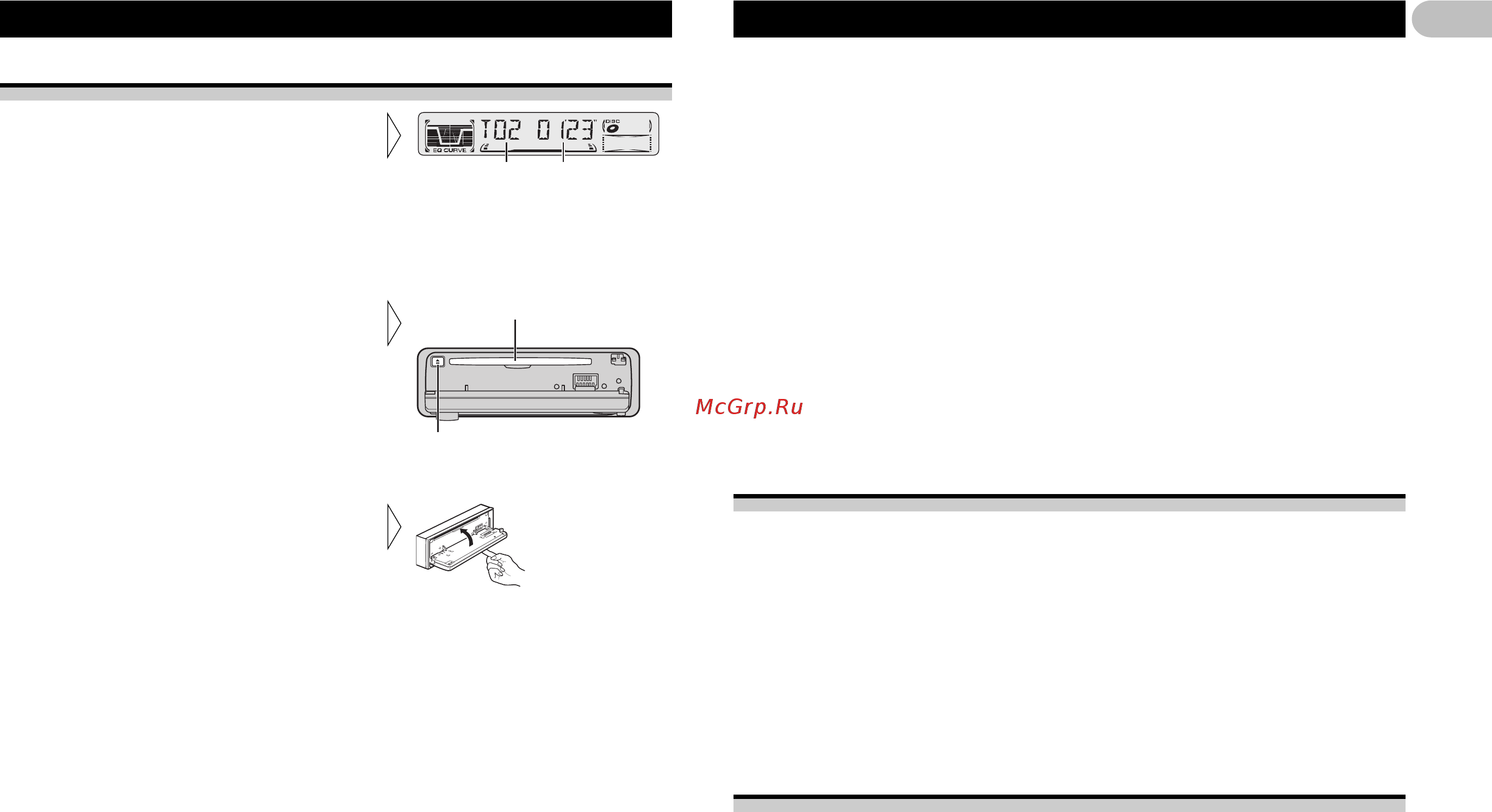Pioneer DEH-2460R [12/18] Воспроизведение компакт диска