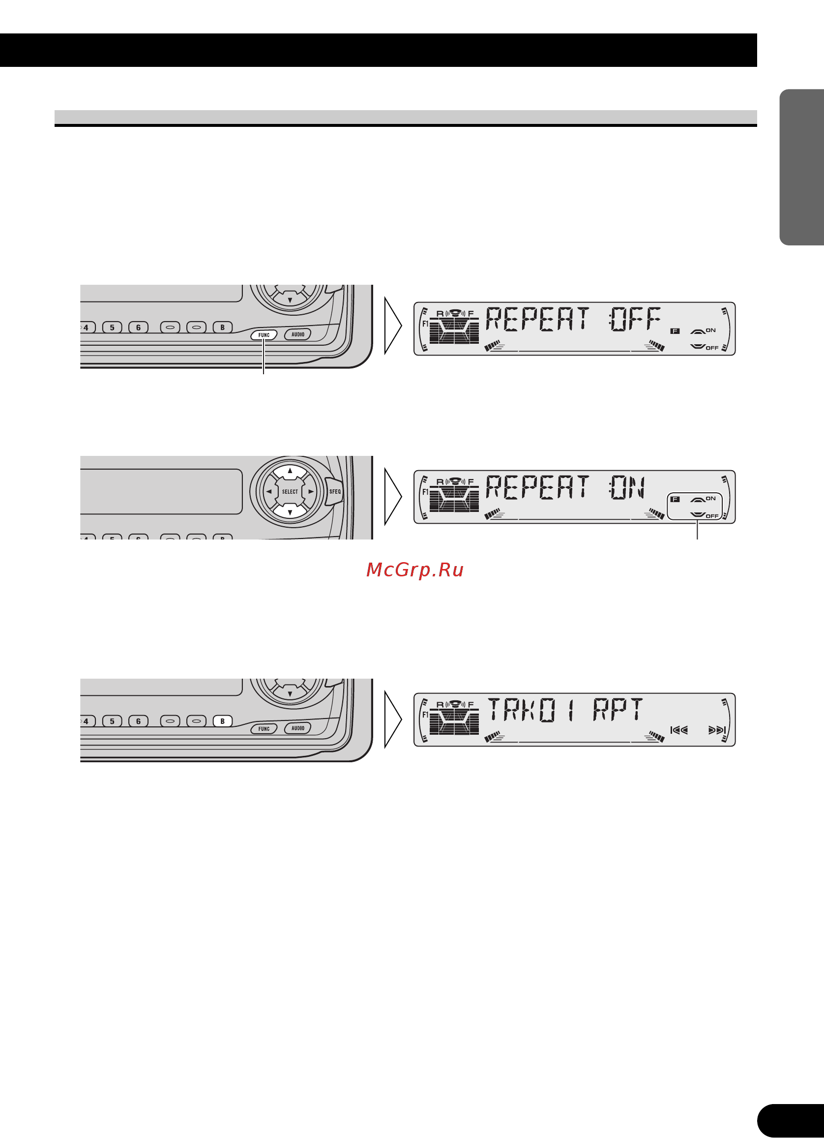 Pioneer DEH-3300R [11/116] Entering the function menu