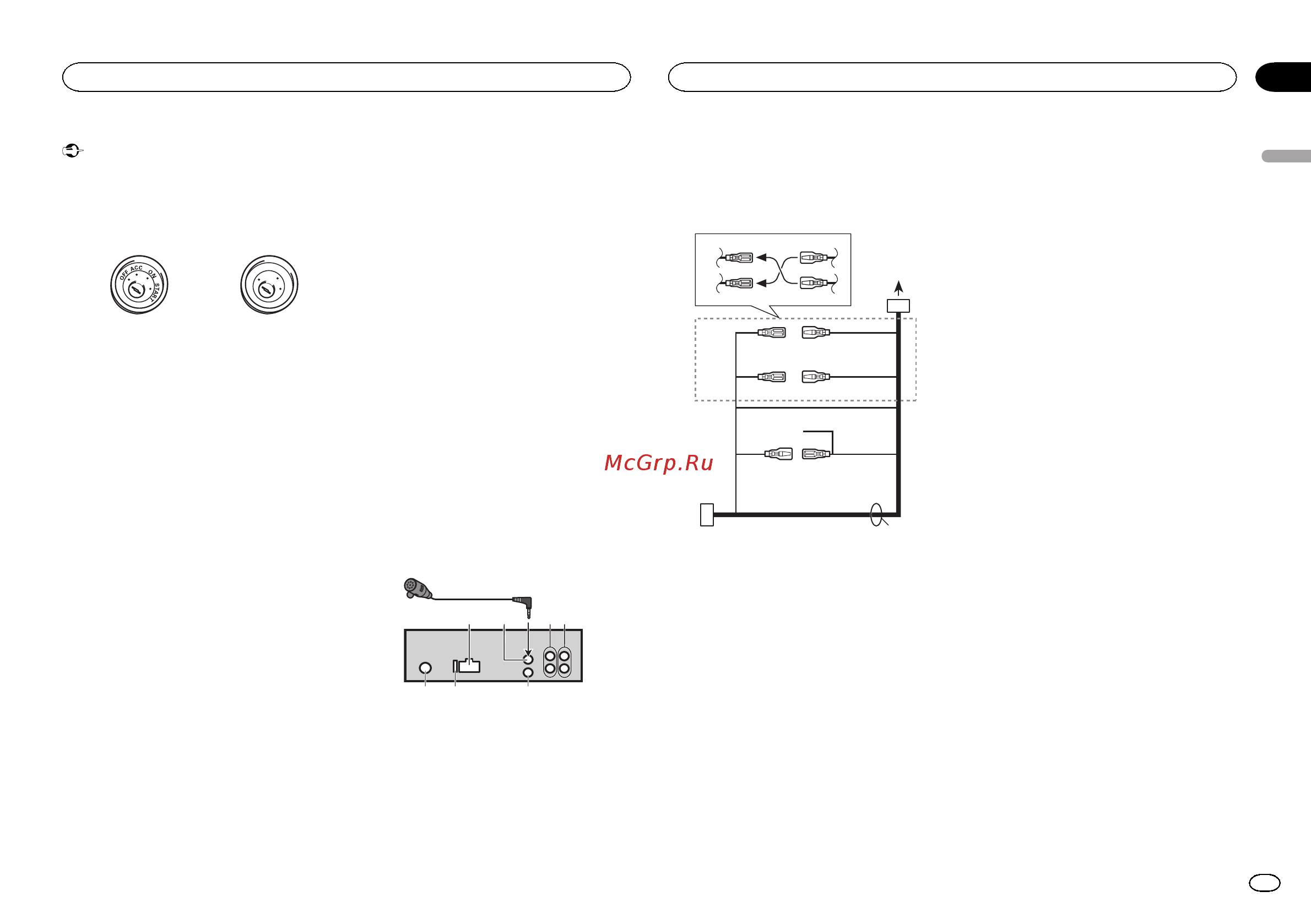Pioneer DEH-4400BT [3/32] Connections