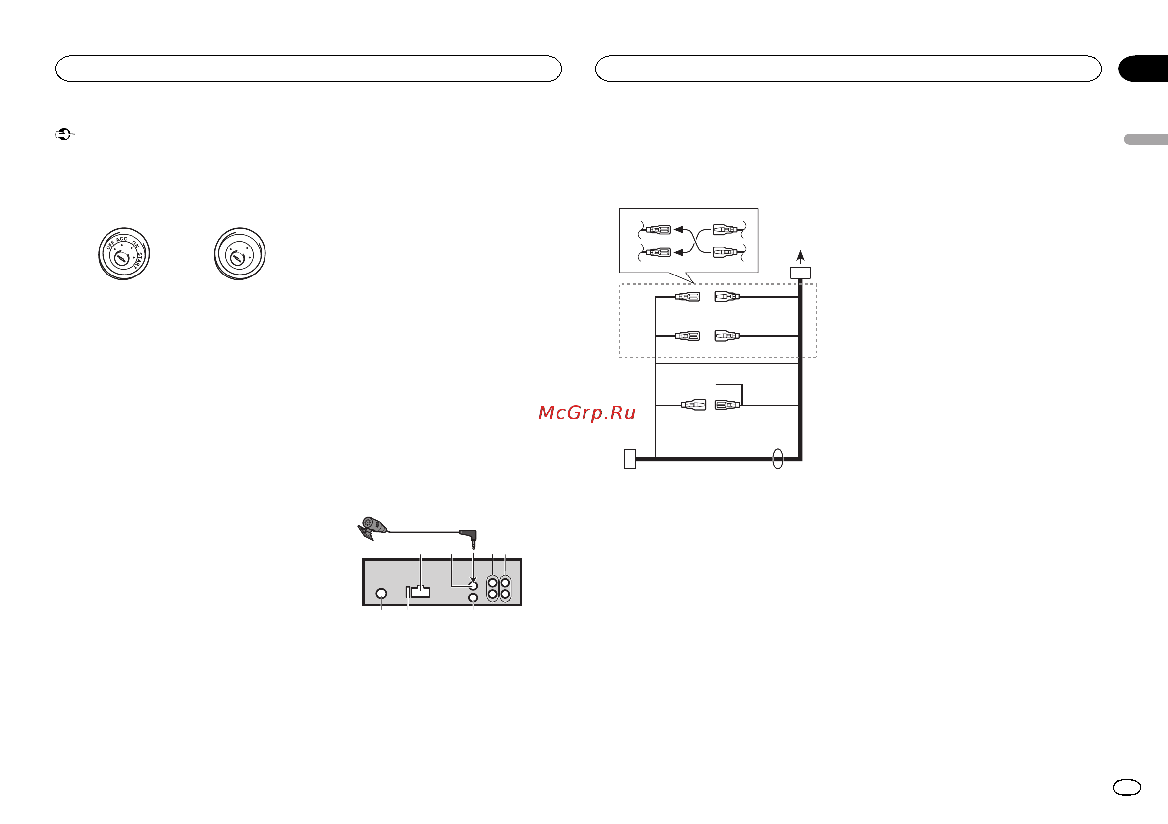 Pioneer DEH-X5500BT [3/32] Connections