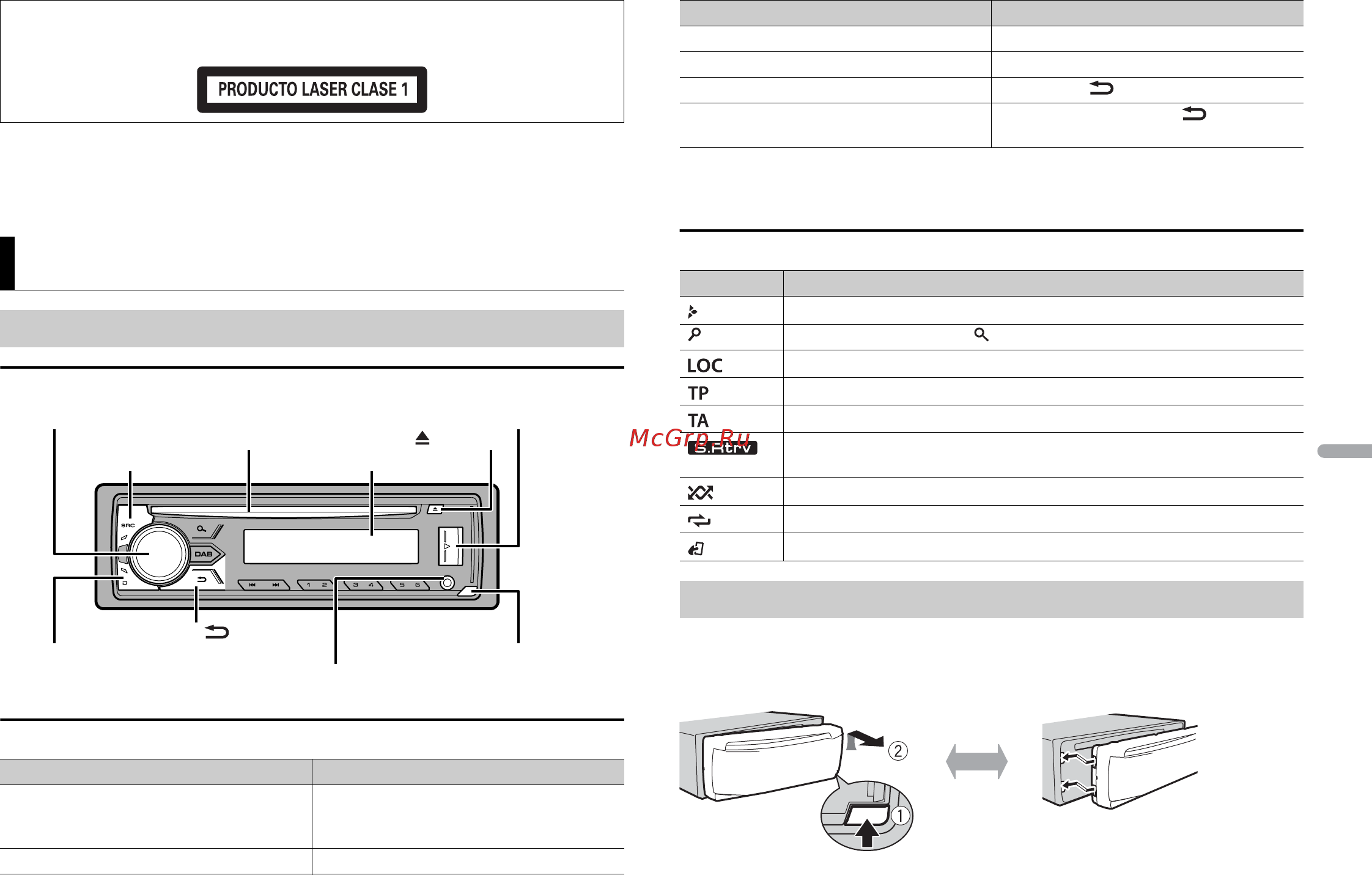 Pioneer DEH-4900DAB [61/120] Procedimientos iniciales