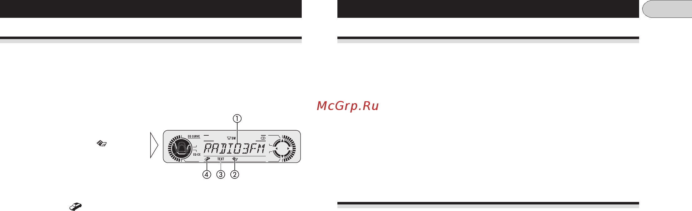 Pioneer DEH-P5500MP [12/38] Переключение дисплея rds
