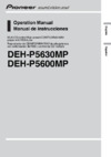 Pioneer DEH-P5630MP Руководство пользователя