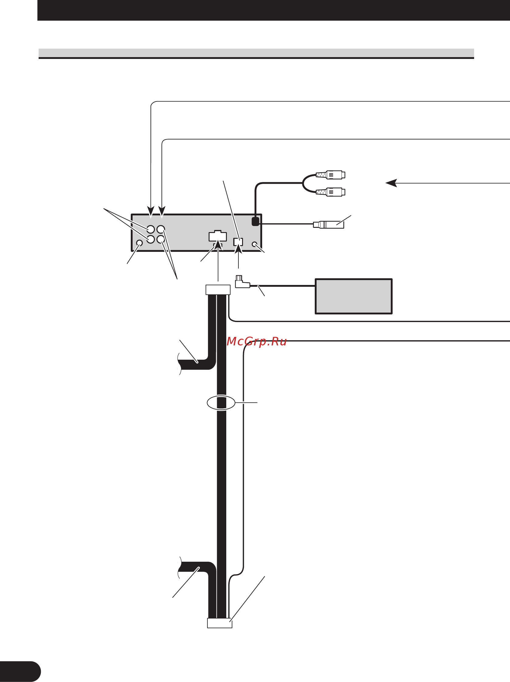 Pioneer DEH-P70BT [6/86] Connecting the units