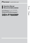 Pioneer DEH-P7600MP Руководство пользователя