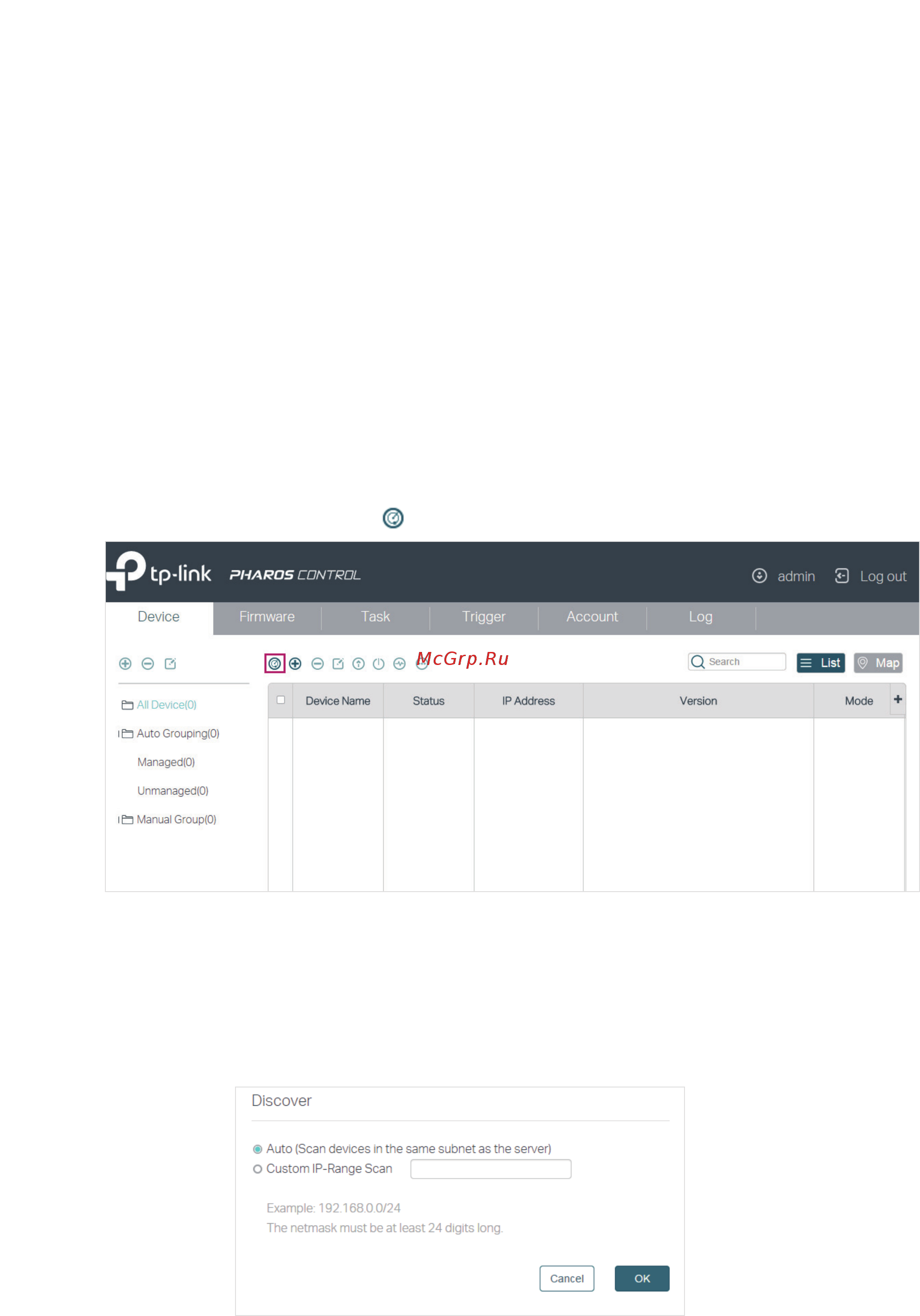 Tp-Link CPE610 V1 [13/55] Add the devices to be managed