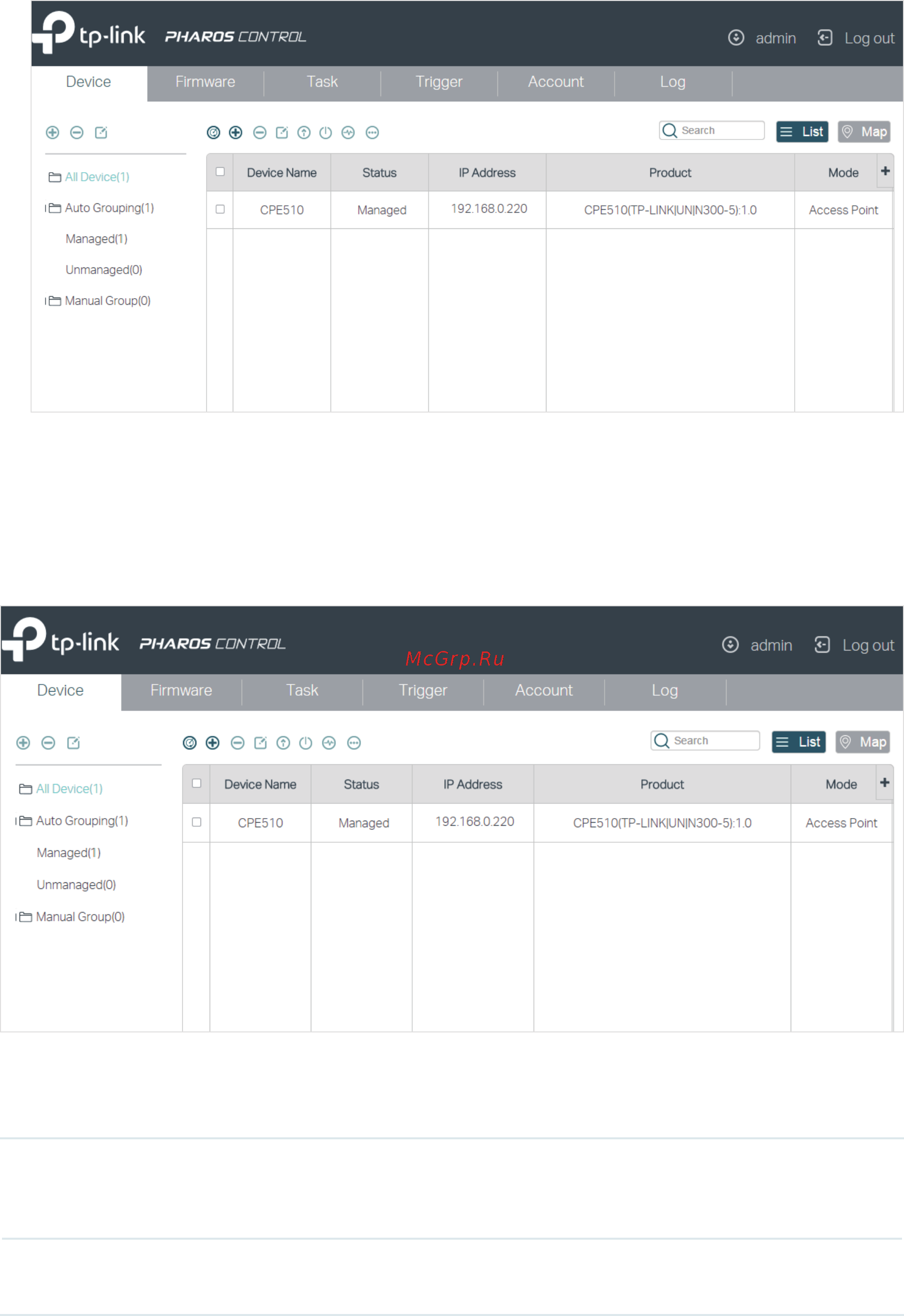 Tp-Link CPE610 V1 [18/55] If the input device information is correct the status will change from unmanaged to managed