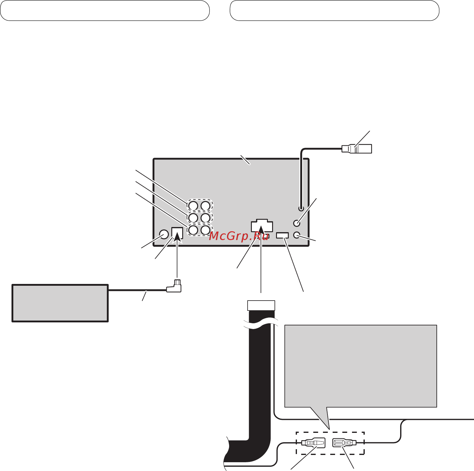 Pioneer FH-P80BT [6/72] Connecting the units