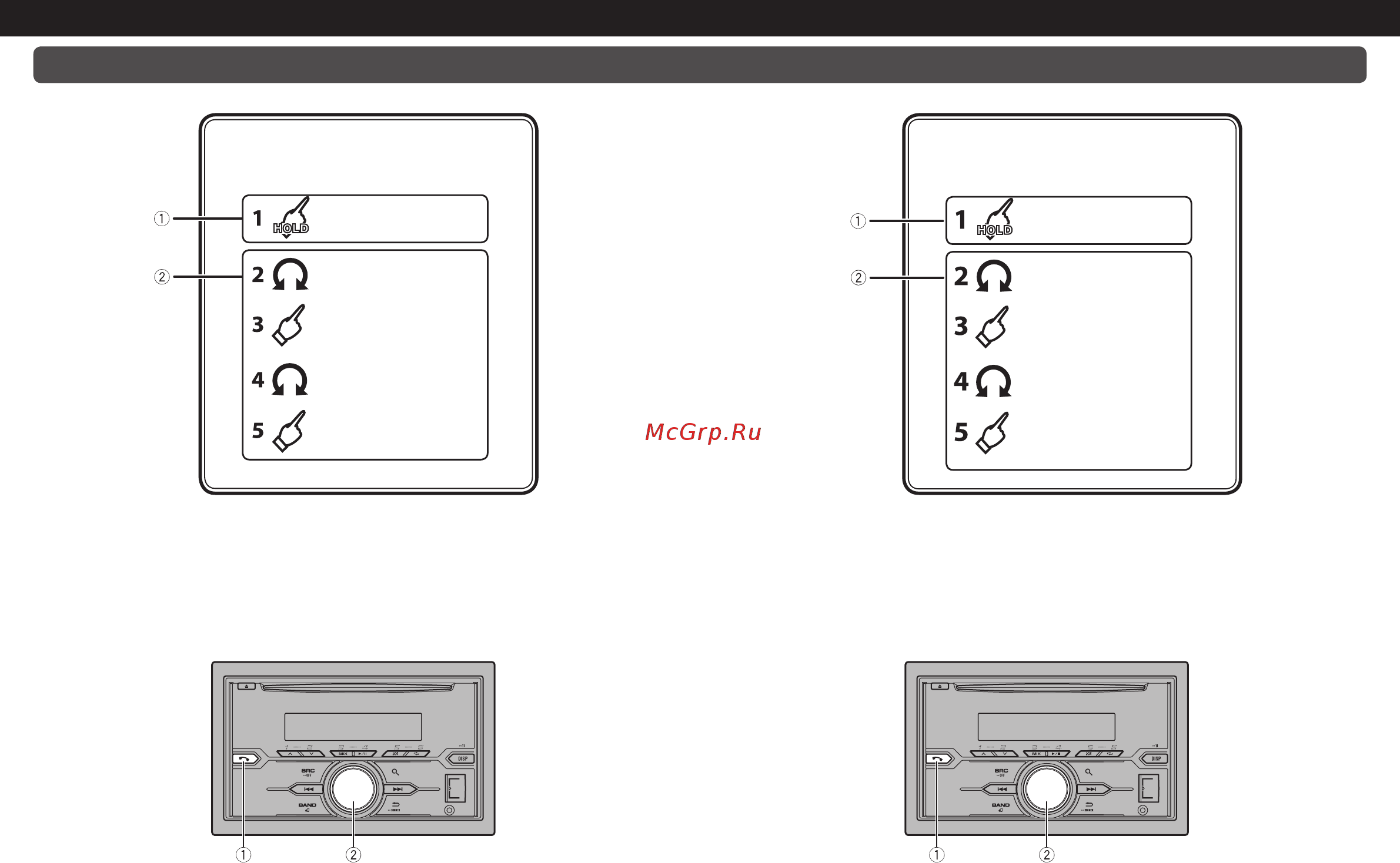 Pioneer FH-X720BT [3/4] Ligação via bluetooth