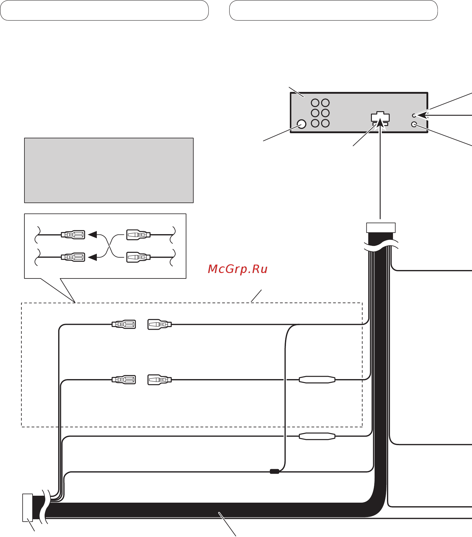 Pioneer MVH-8300BT [12/64] Raccordements des appareils