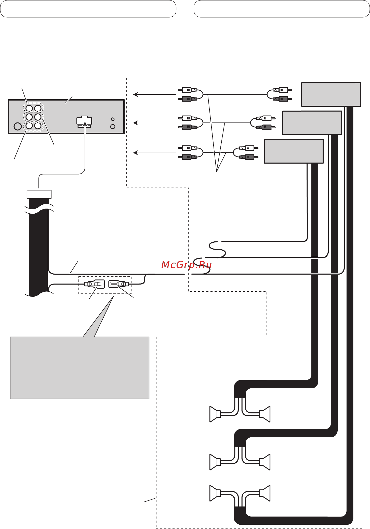 Pioneer MVH-8300BT [6/64] Connecting the units