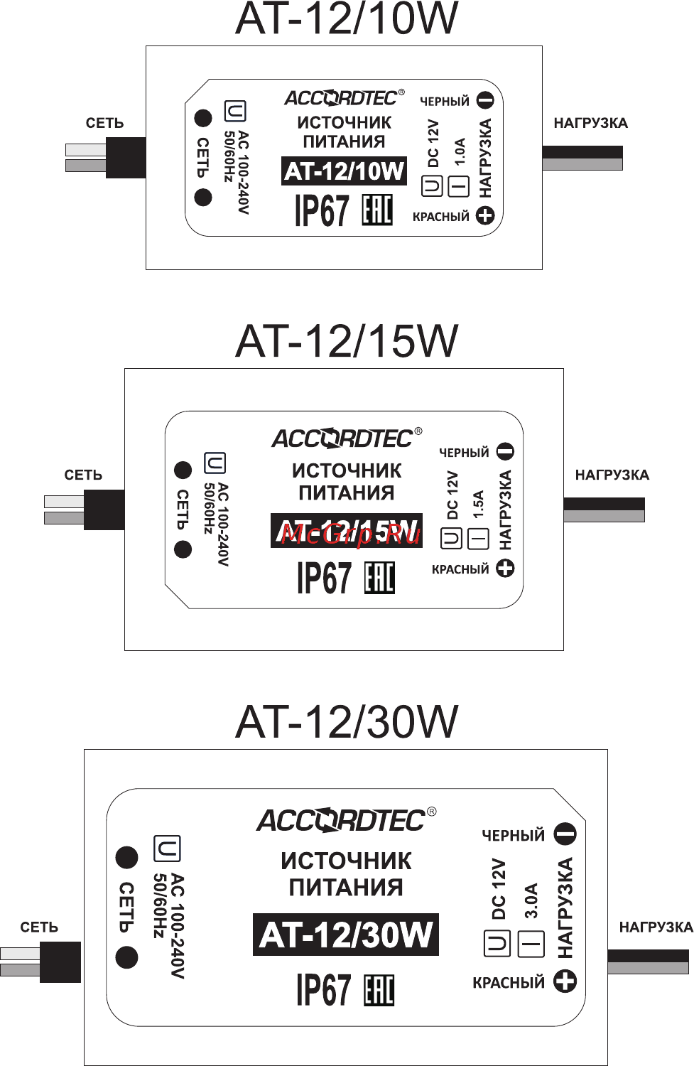 Accordtec AT-12/15W [2/2] Асс рютес