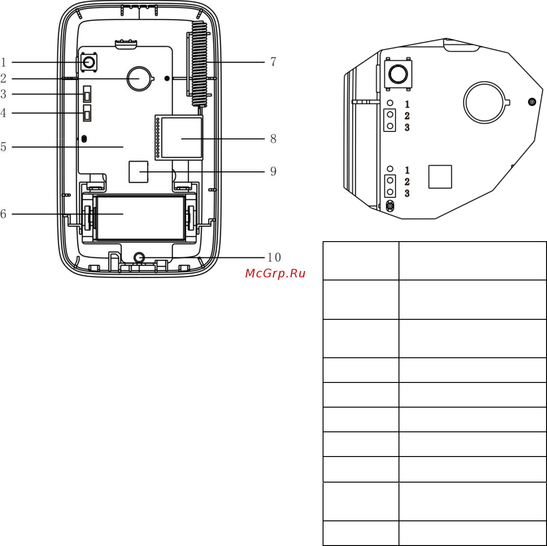 Dahua DHI-ARD1231-W Инструкция по эксплуатации онлайн