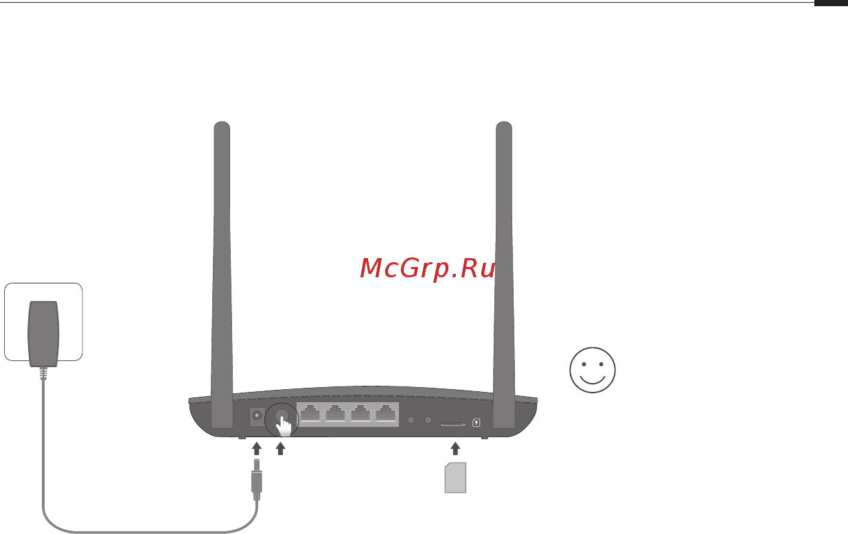 Tp-Link TL-MR6400 V3 [11/79] Připojení hardwaru