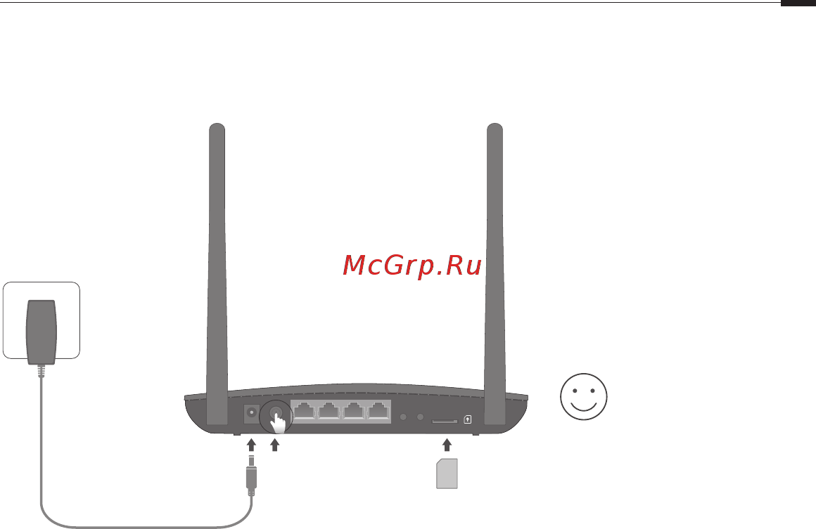 Tp-Link TL-MR6400 V3 [43/79] Подключение устройства