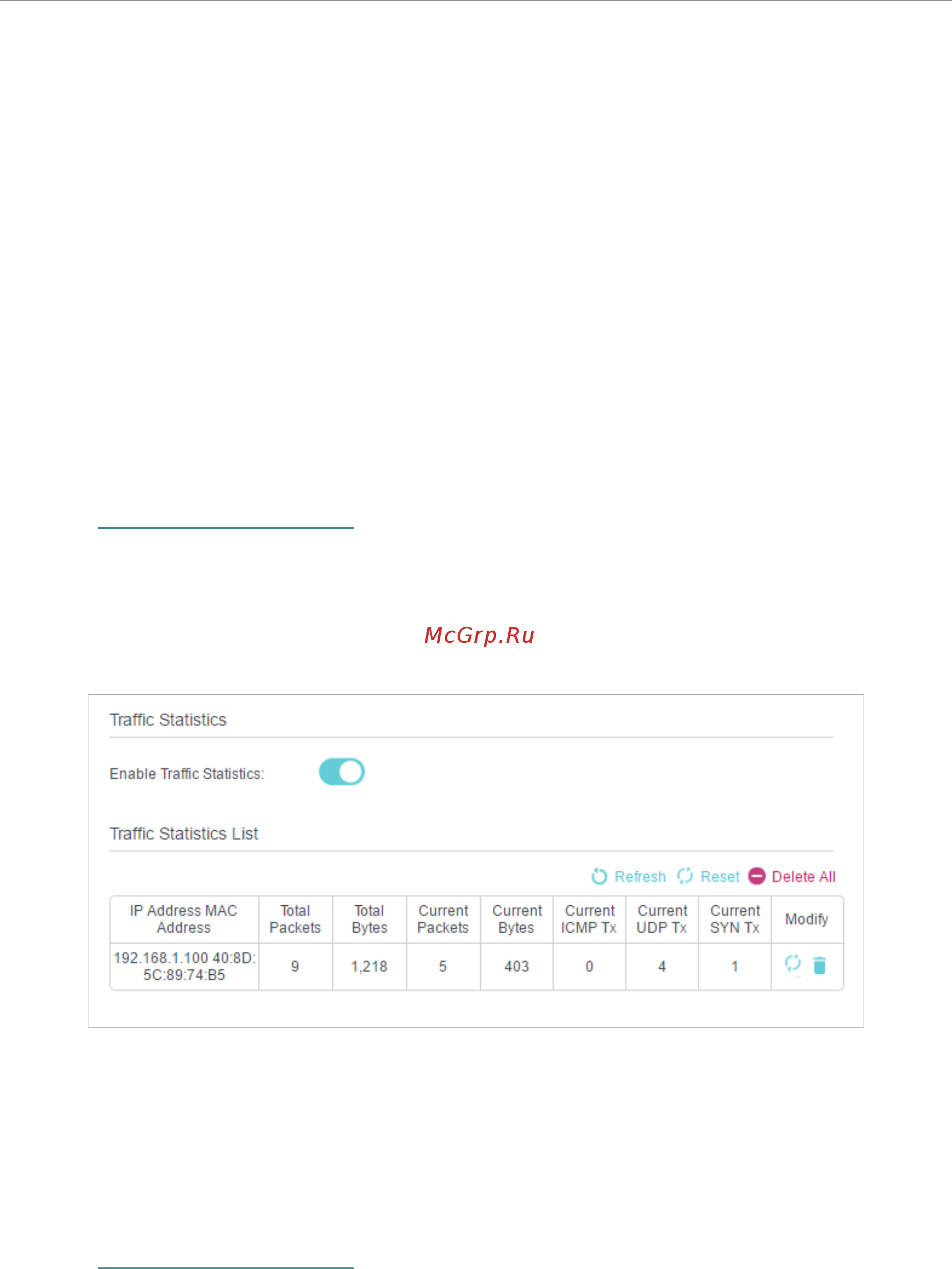 Tp-Link Archer MR200 V2 [75/93] Monitor the internet traffic statistics
