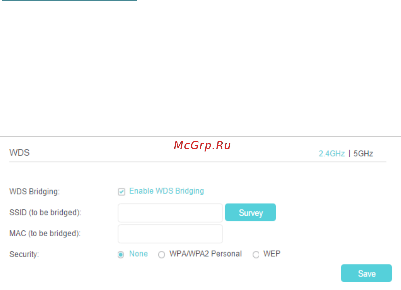 Tp-Link Archer MR200 V2 [84/93] Q7 how to use the wds bridging function to extend my wireless network