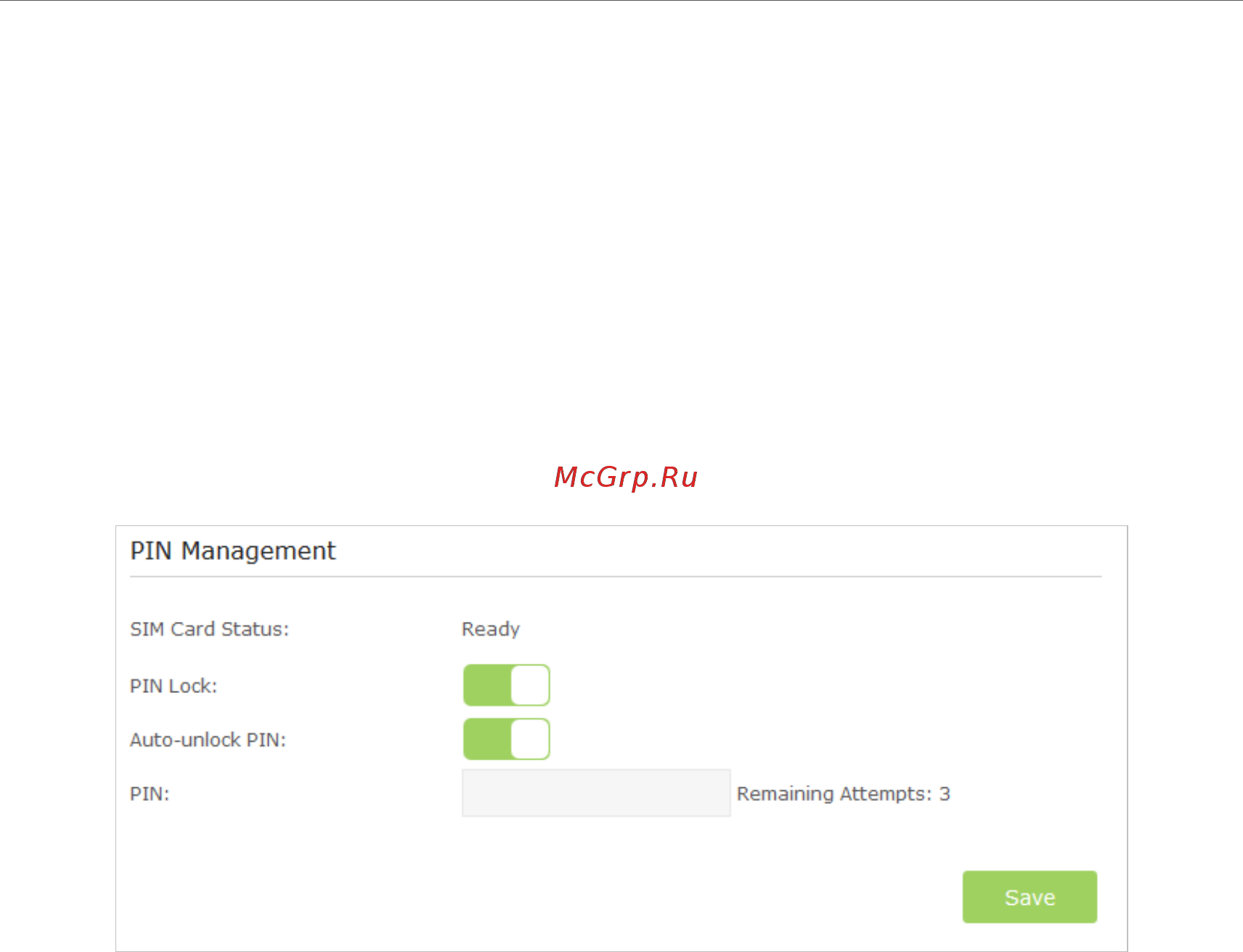 Tp-Link Archer MR200 V1 [50/97] Pin management