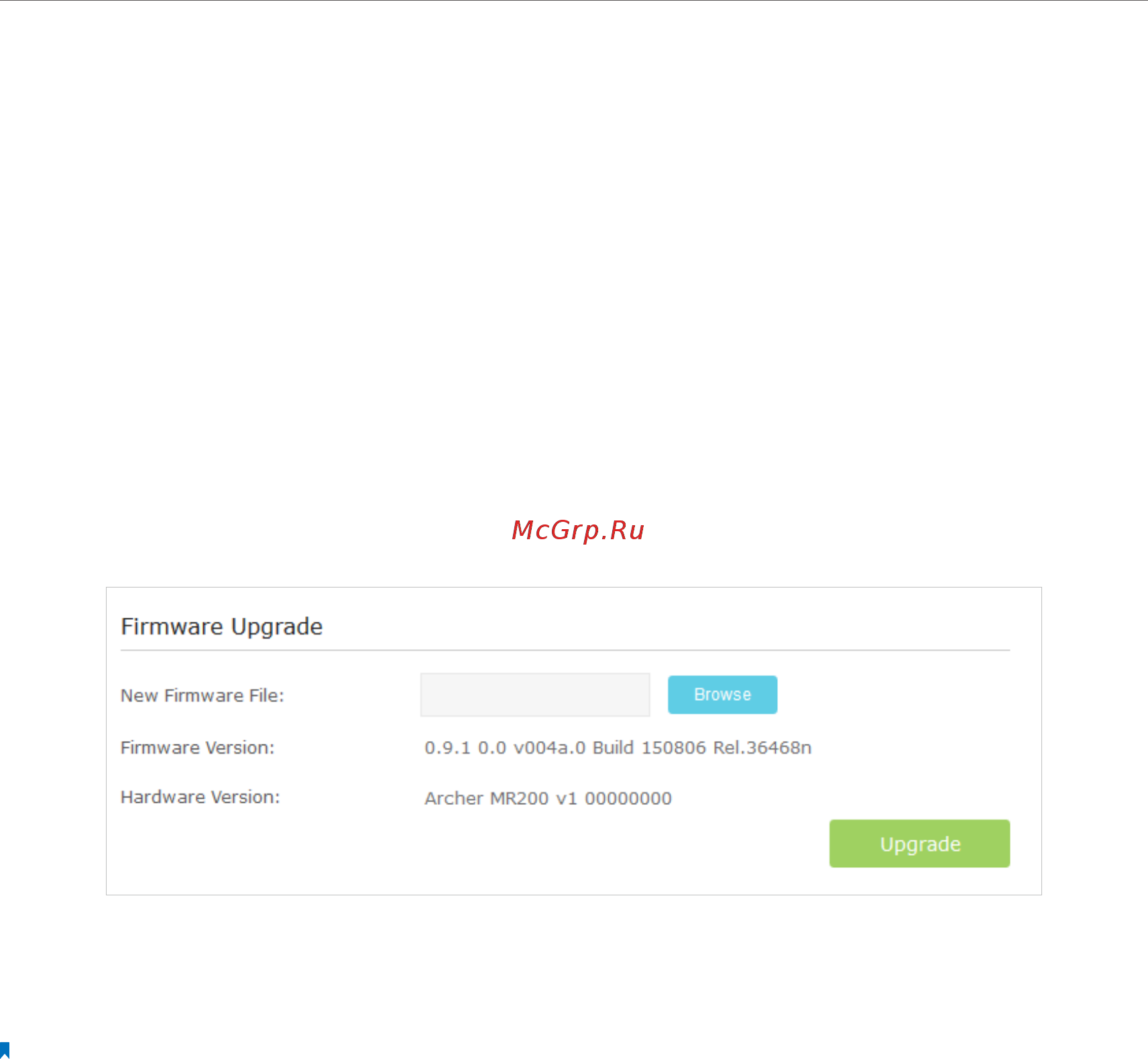 Tp-Link Archer MR200 V1 [71/97] Update the firmware
