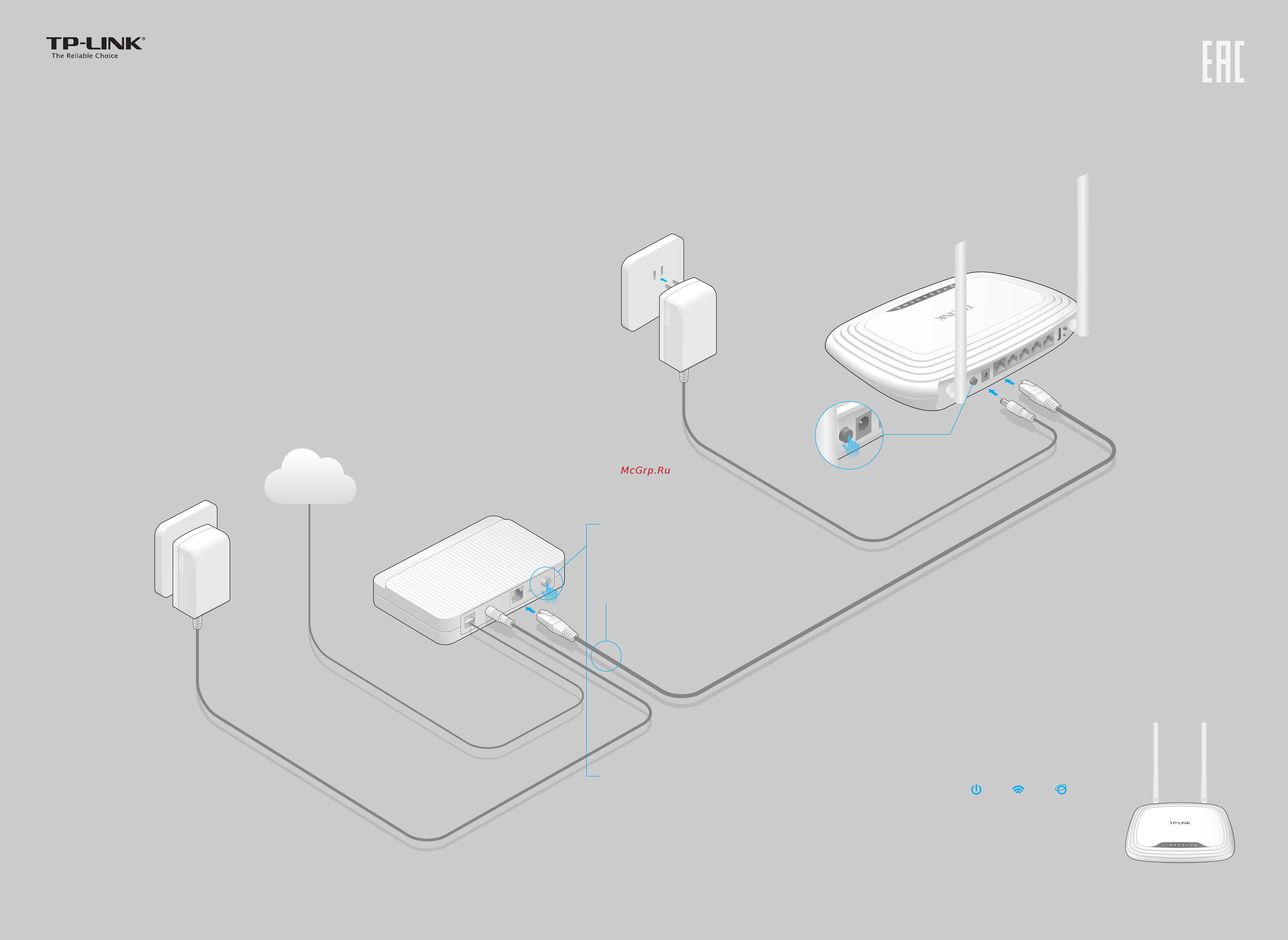 Tp-Link TL-WR842N V3 Руководство по быстрому старту онлайн