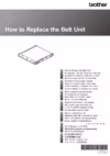 Brother MFC-L9570CDW Руководство по замене ленточного картриджа