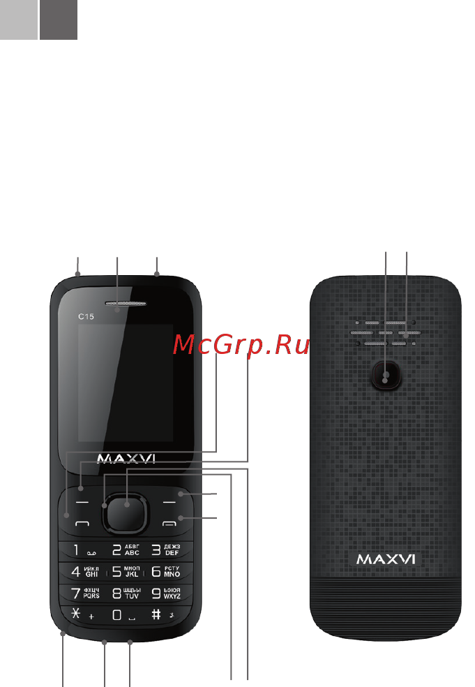 Maxvi C22 [2/50] Основные элементы