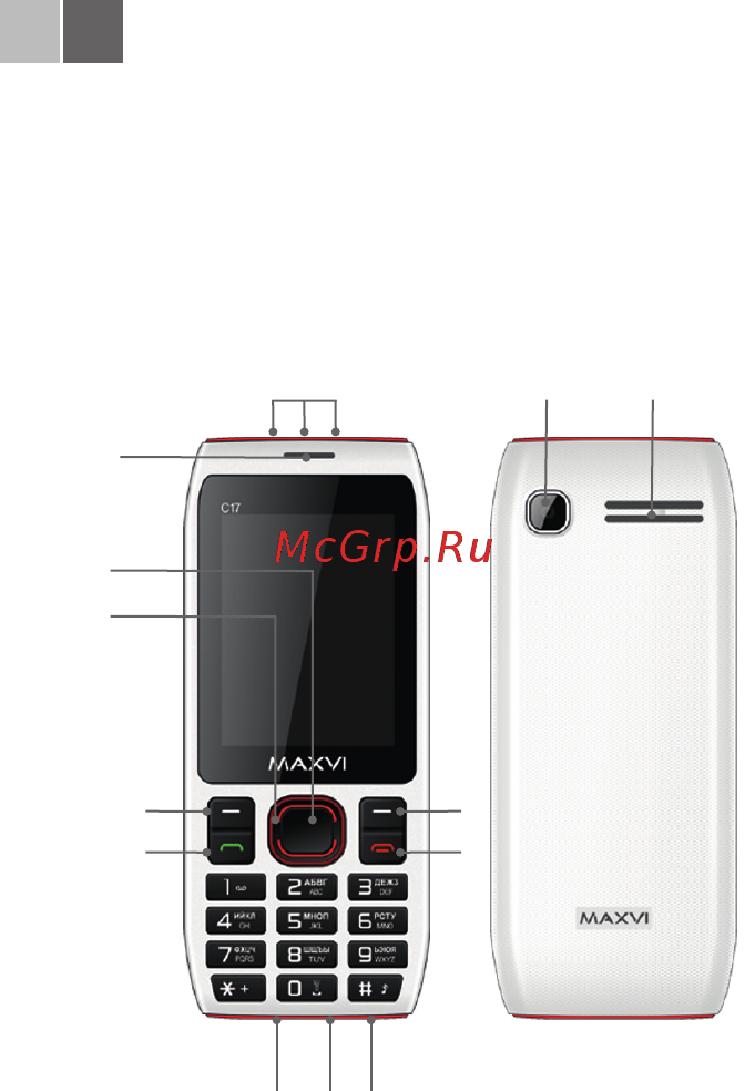 Maxvi C17 [2/50] Основные элементы