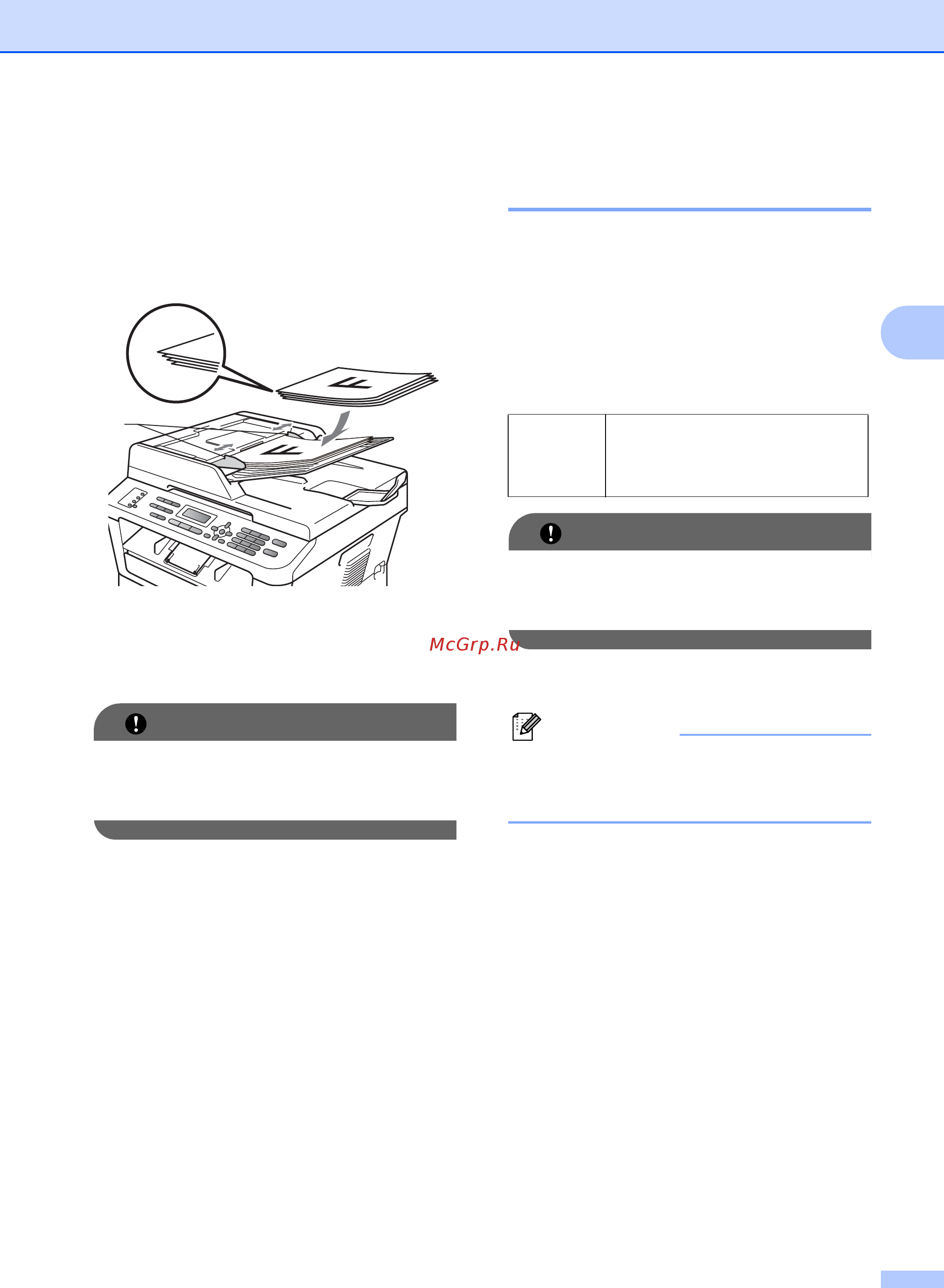 Brother MFC-7860DW [35/180] Примечание