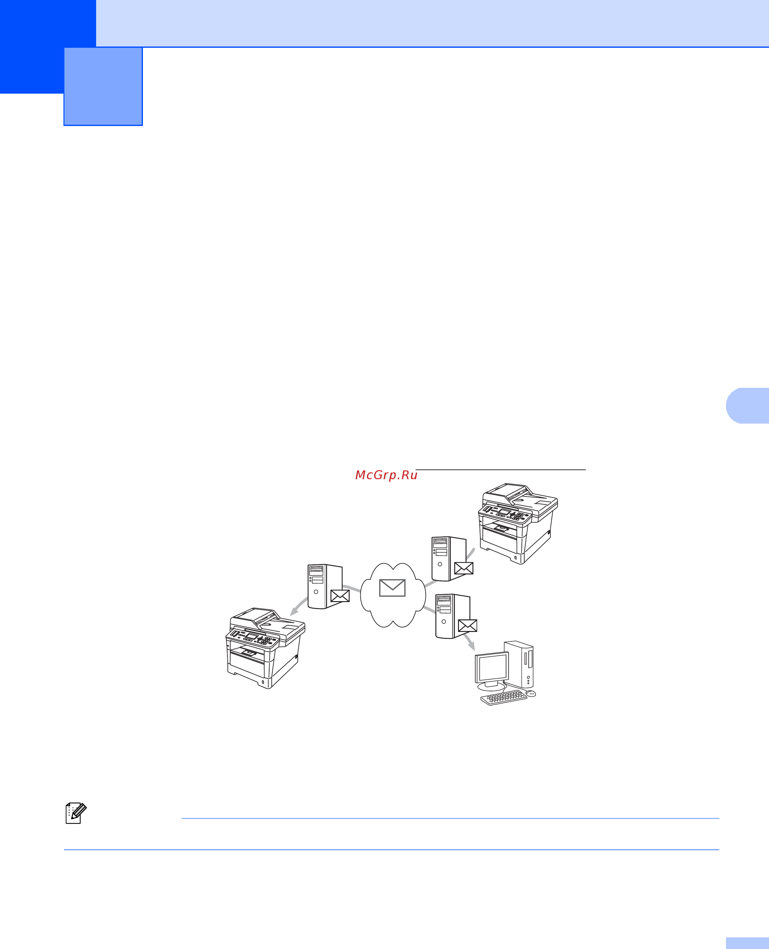 Brother MFC-8510DN [122/192] Обзор функции интернет факса